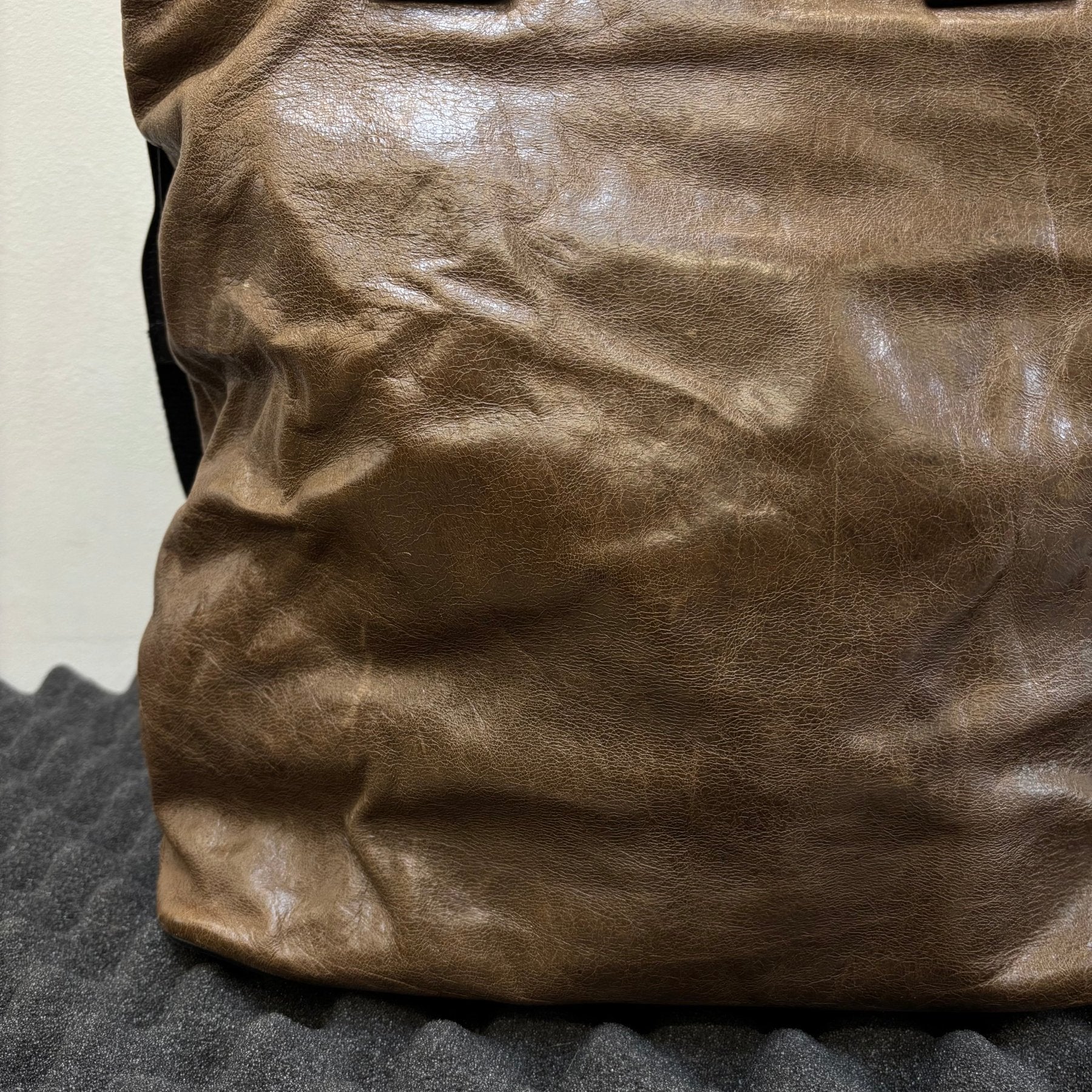 00s Chloé Leather Messenger Tote Shoulder Bag - Image 7
