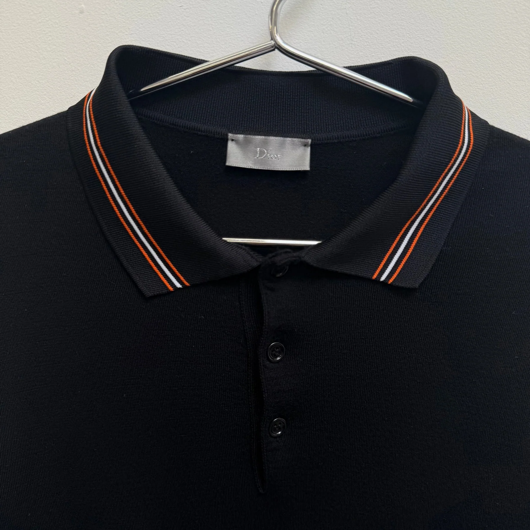Christian Dior by Hedi Slimane Layered Polo Long Sleeve Tee - Image 5