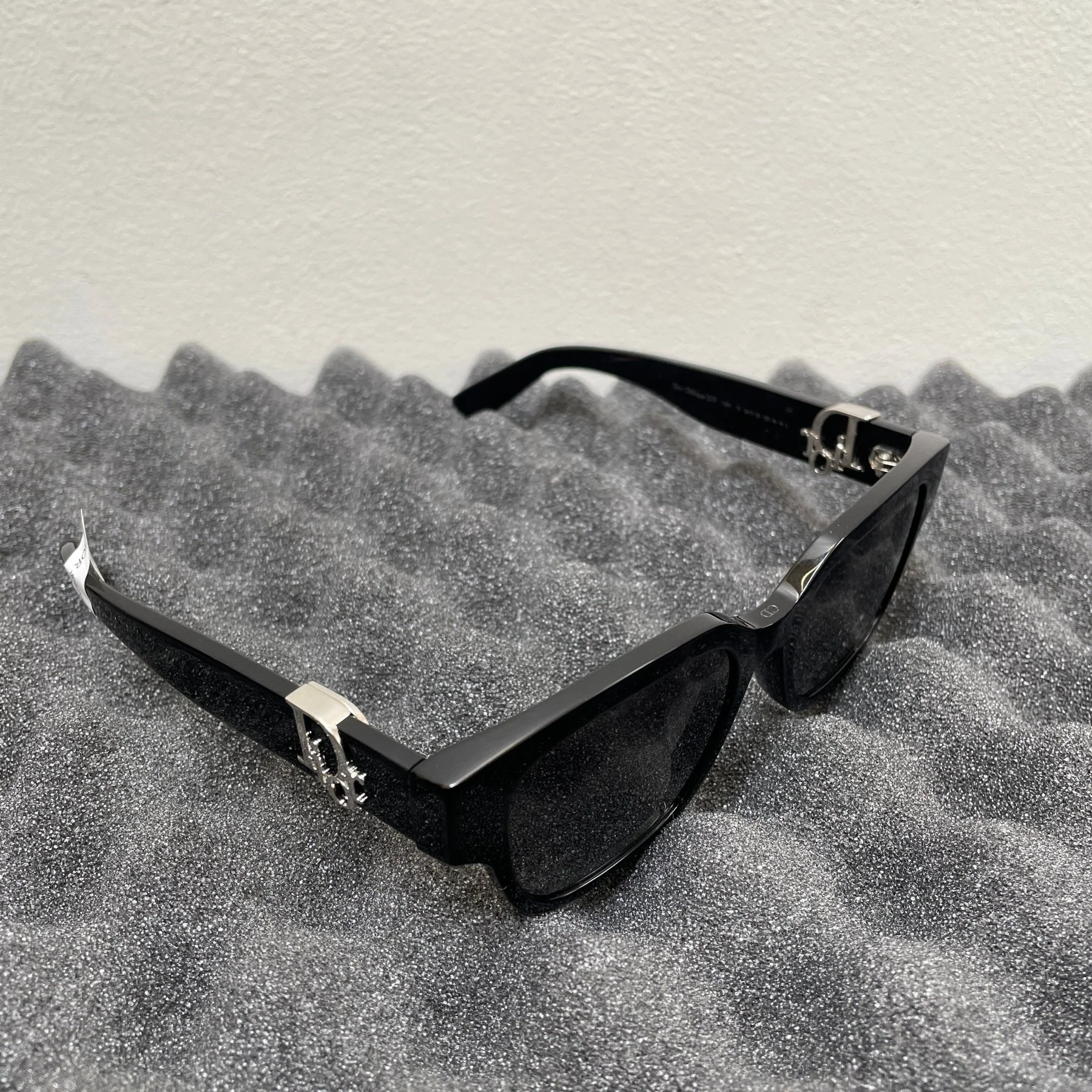 Christian Dior Oblique SF1 Black Sunglasses - Image 2
