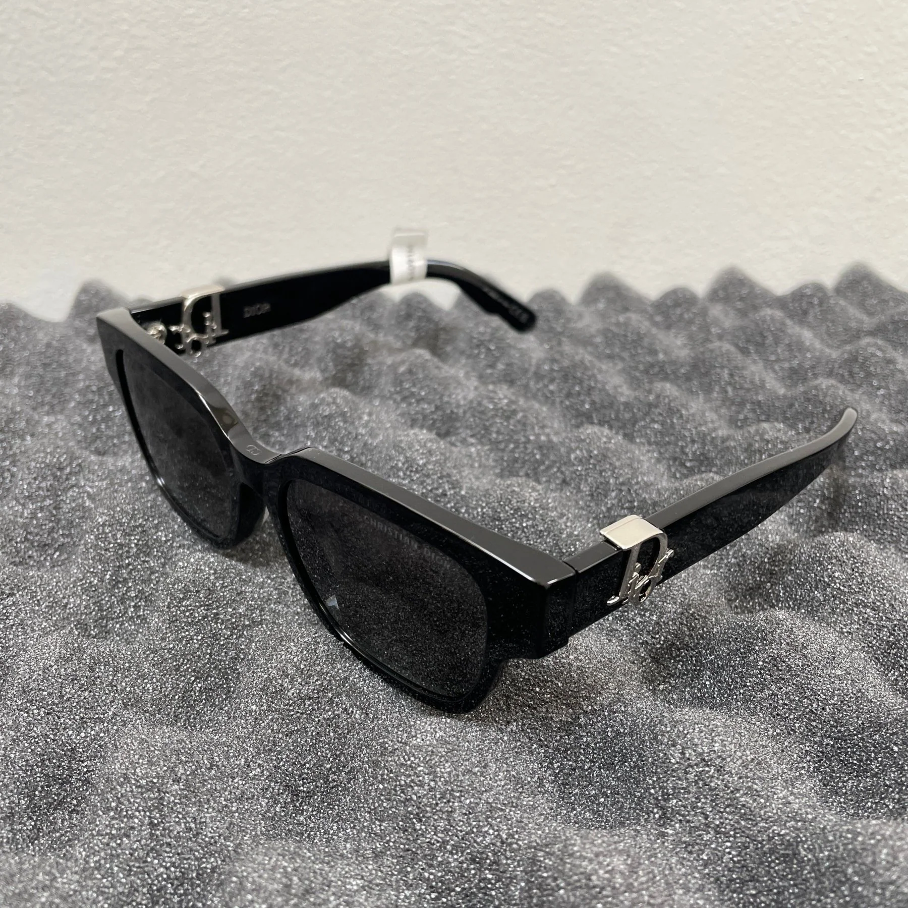 Christian Dior Oblique SF1 Black Sunglasses - Image 3