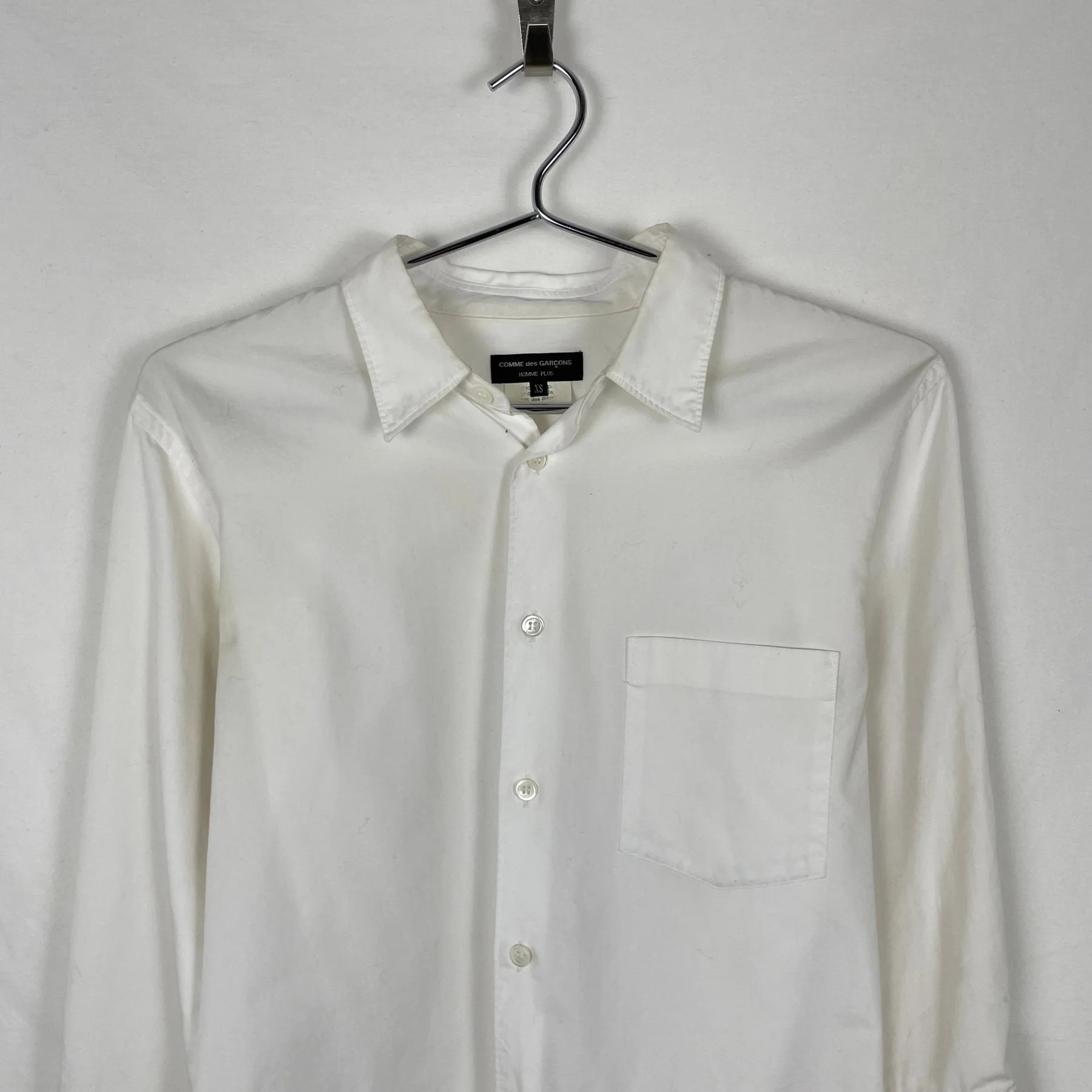 Comme Des Garçons Homme Plus Layered Sleeve Button Up Shirt - Image 3