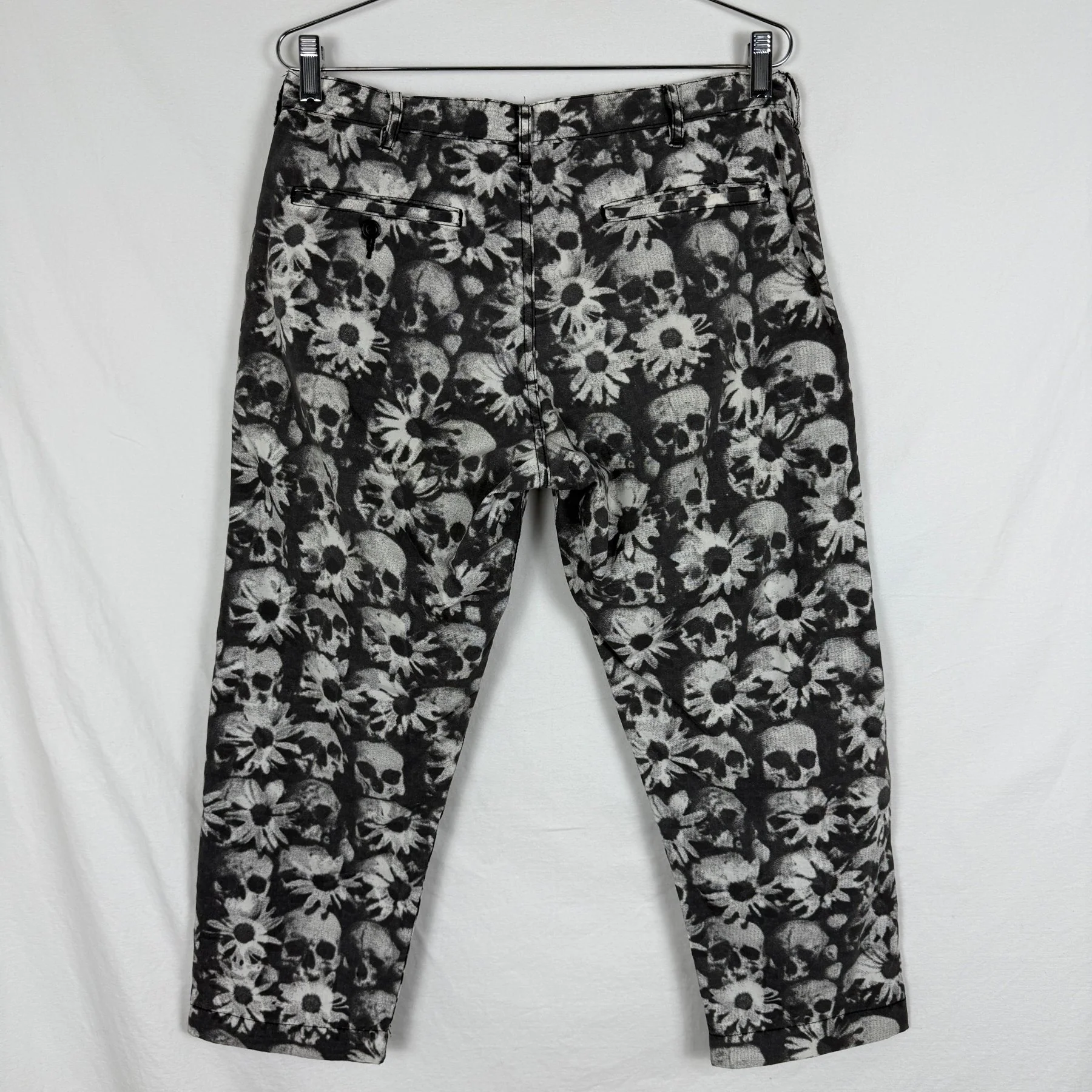 FW11 Comme des Garcons Homme Plus Print Cropped Pants - Image 2