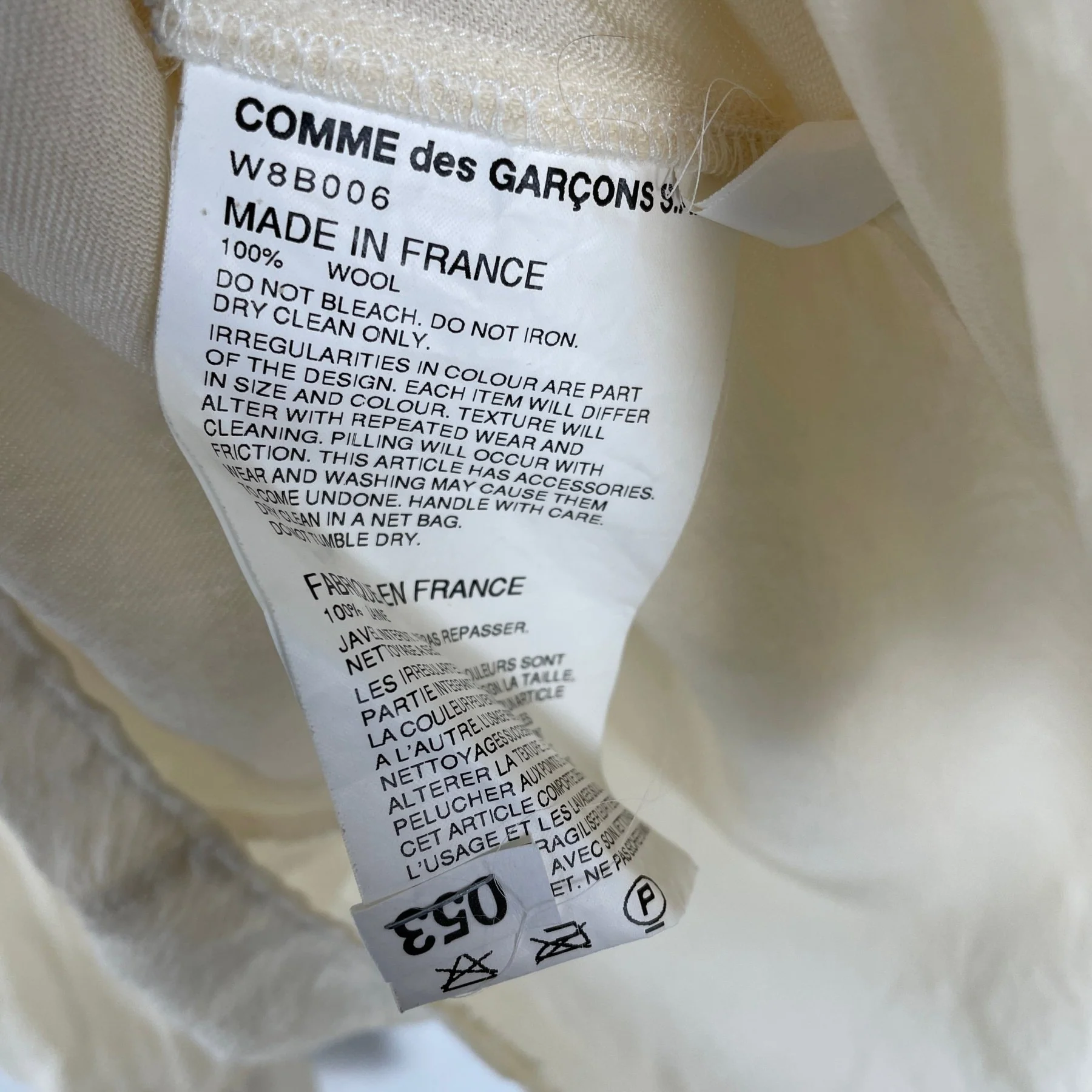 Comme des Garçons Pearl Button Up - Image 10