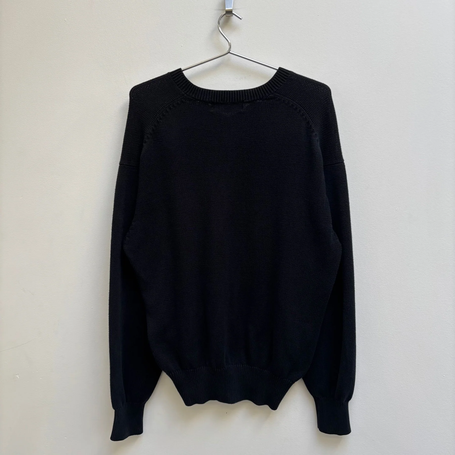 Comme Des Garçons V Neck Knit Sweater - Image 2