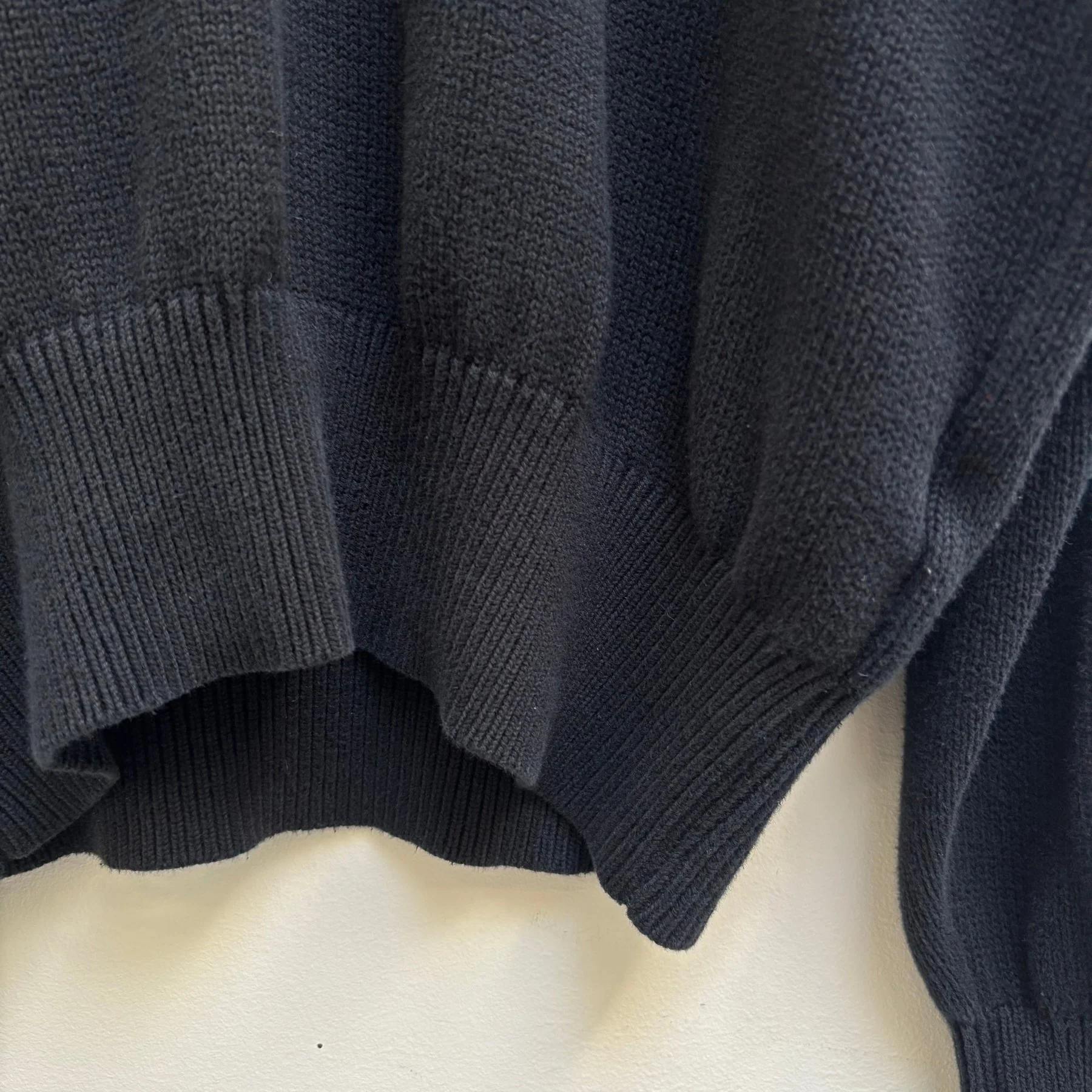 Comme Des Garçons V Neck Knit Sweater - Image 5
