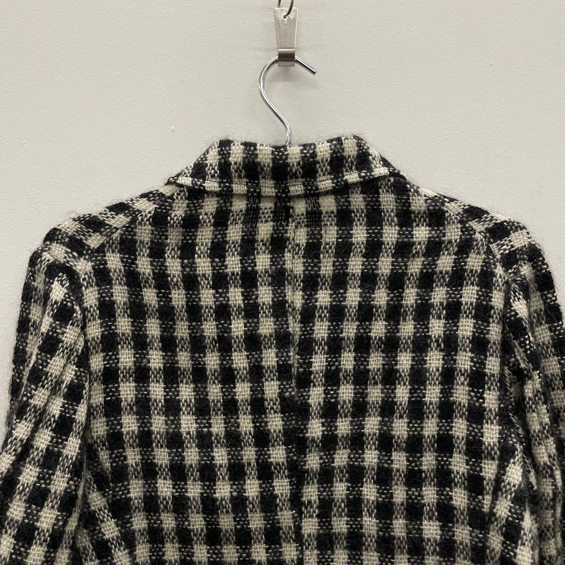 Commes Des Garçons Robe de Chambre Woven Check Blazer - Image 6