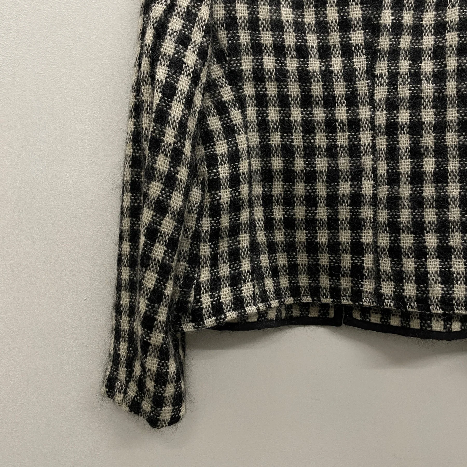 Commes Des Garçons Robe de Chambre Woven Check Blazer - Image 7
