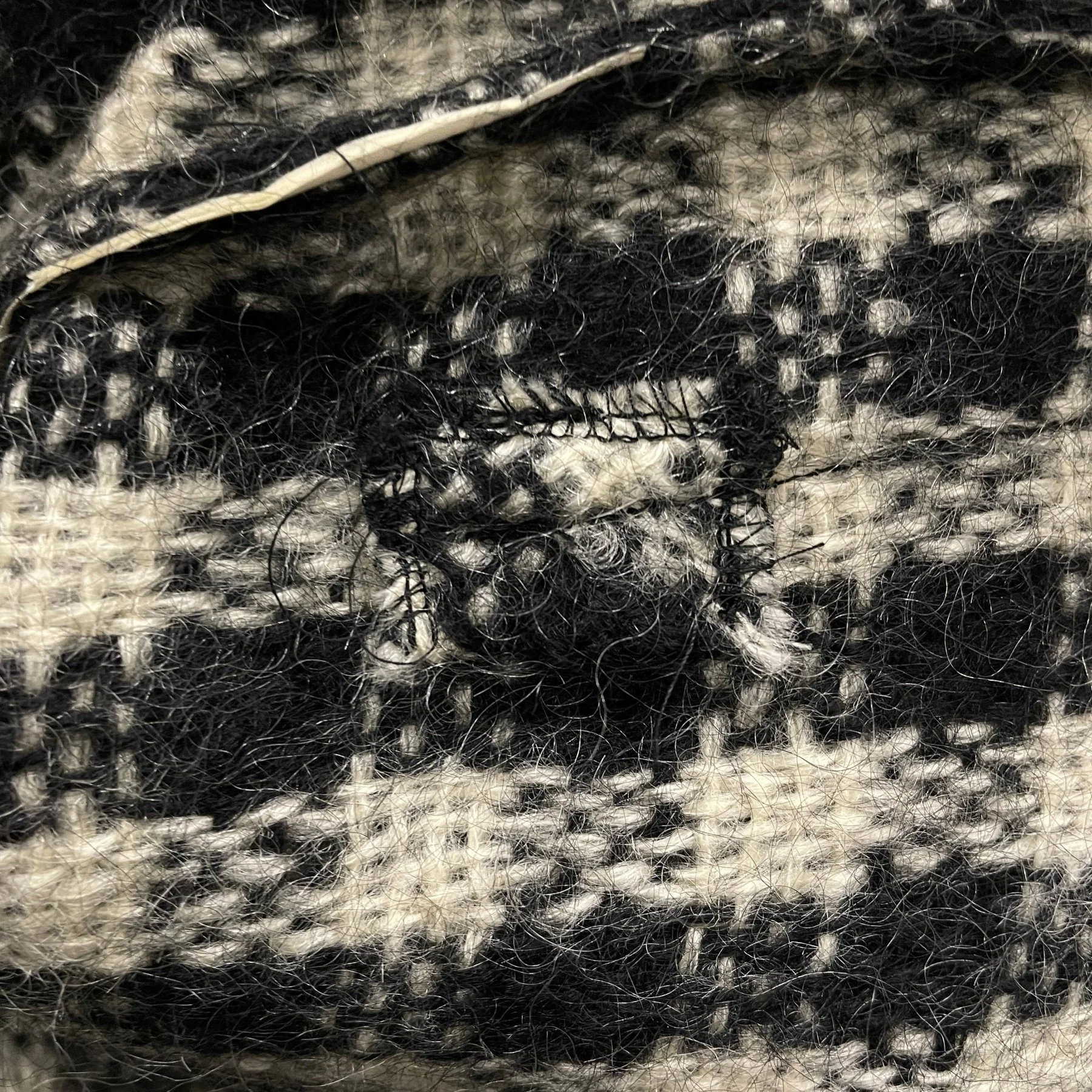 Commes Des Garçons Robe de Chambre Woven Check Blazer - Image 9