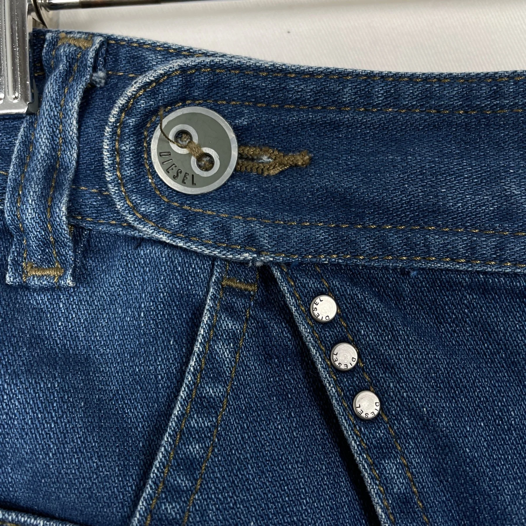 Diesel Denim Wrap Skirt - Image 5
