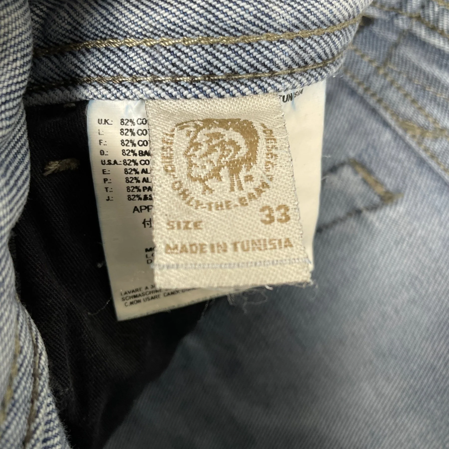 Diesel Fade Wash Flare Jeans - Image 10