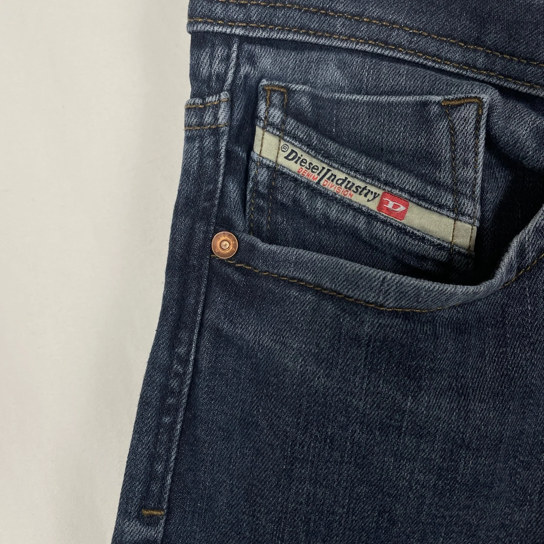Diesel Larkee Straight Cut Denim - Image 3