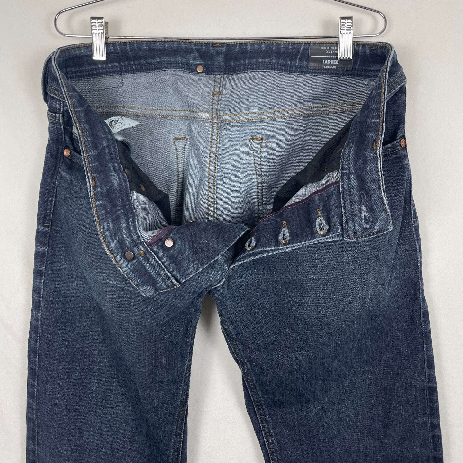 Diesel Larkee Straight Cut Denim - Image 8