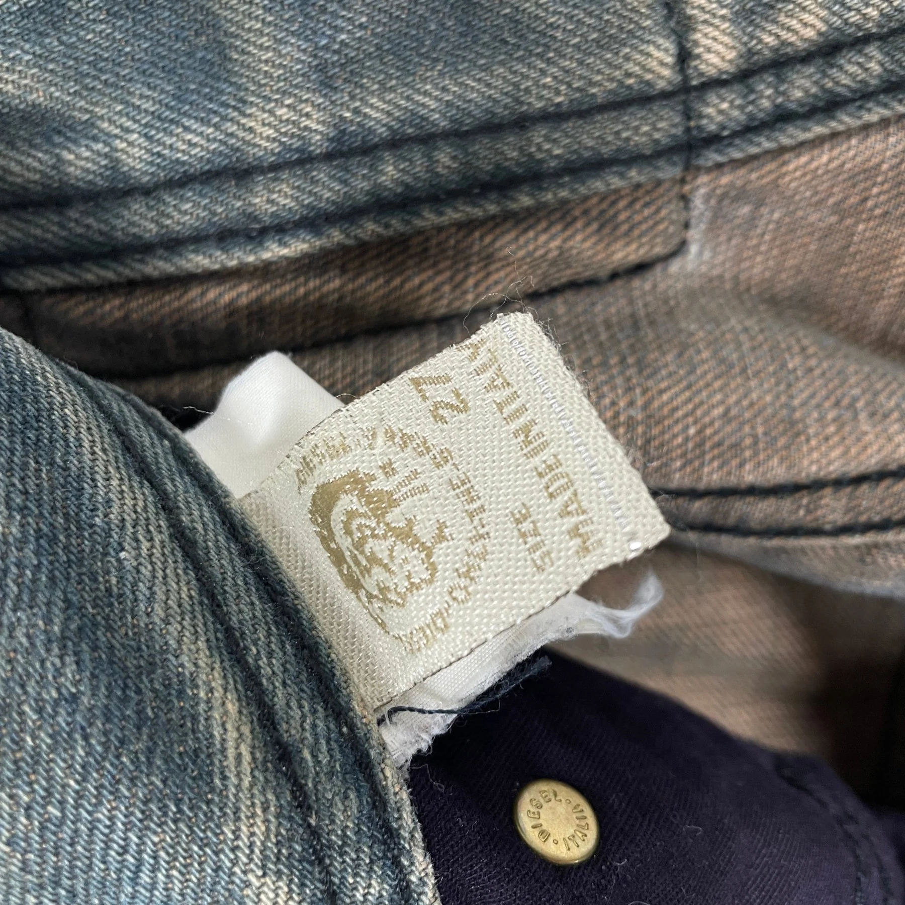 00s Diesel Mudwash Jeans - Image 10