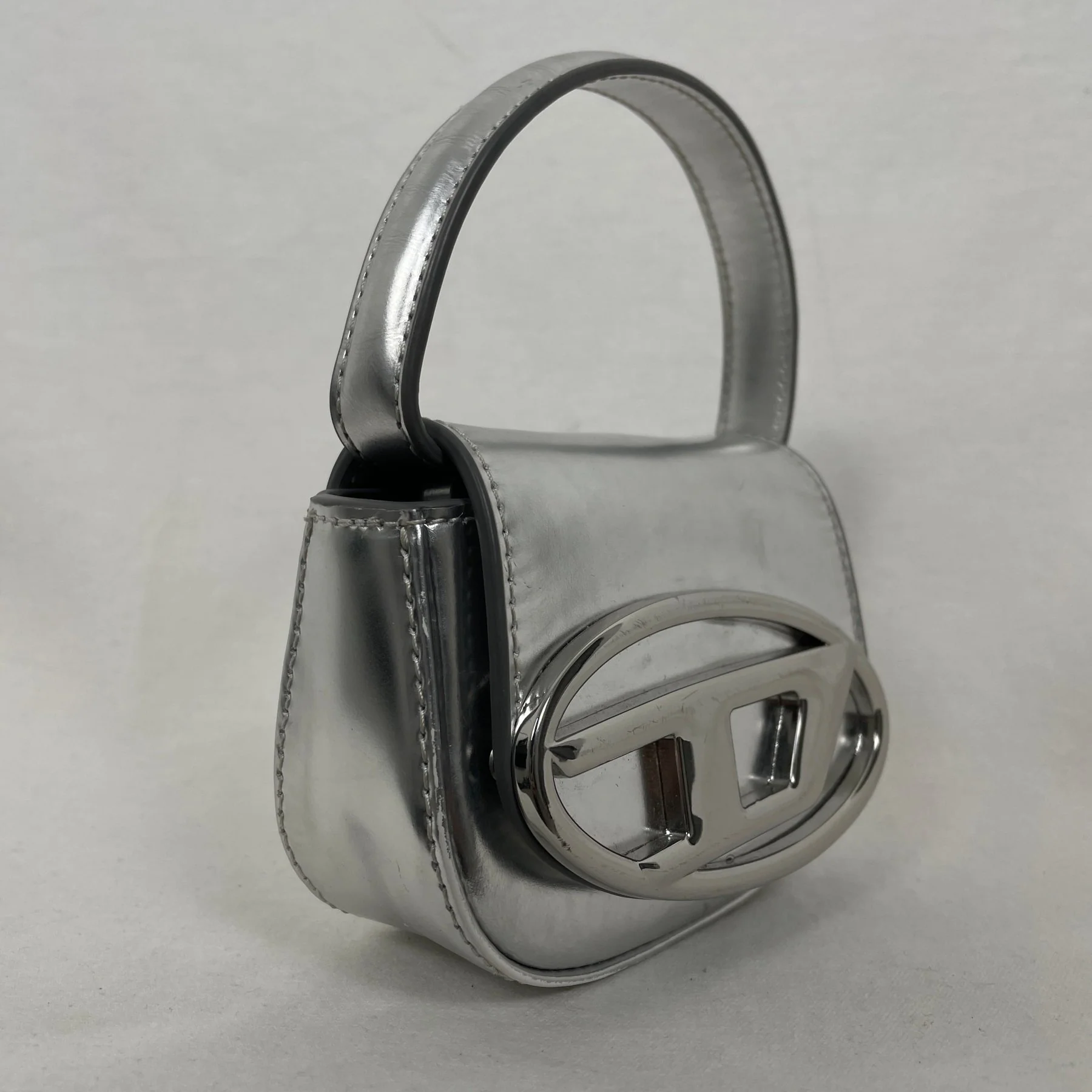 Diesel Silver Minibag - Image 3