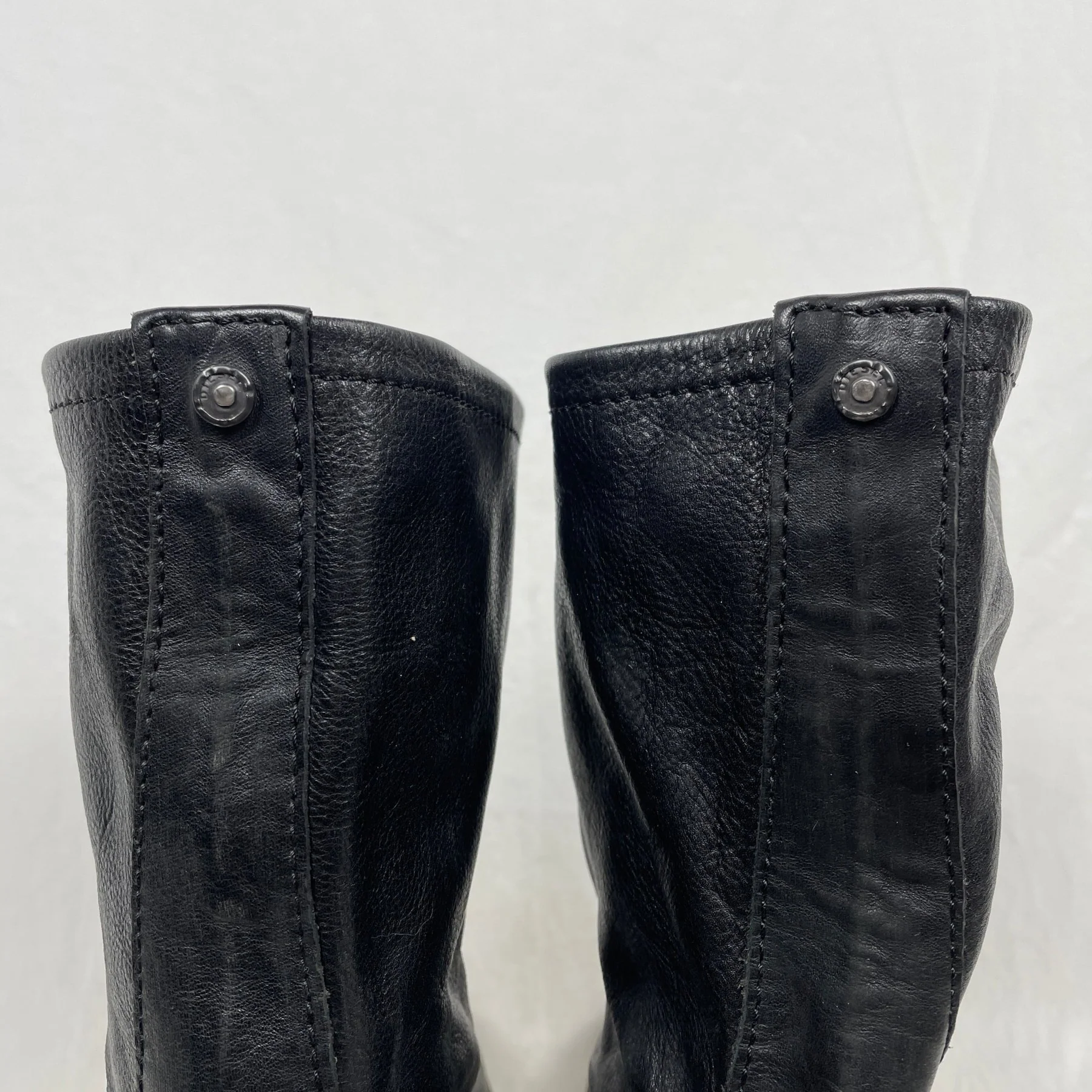 Diesel Studded Leather Boots - Image 4