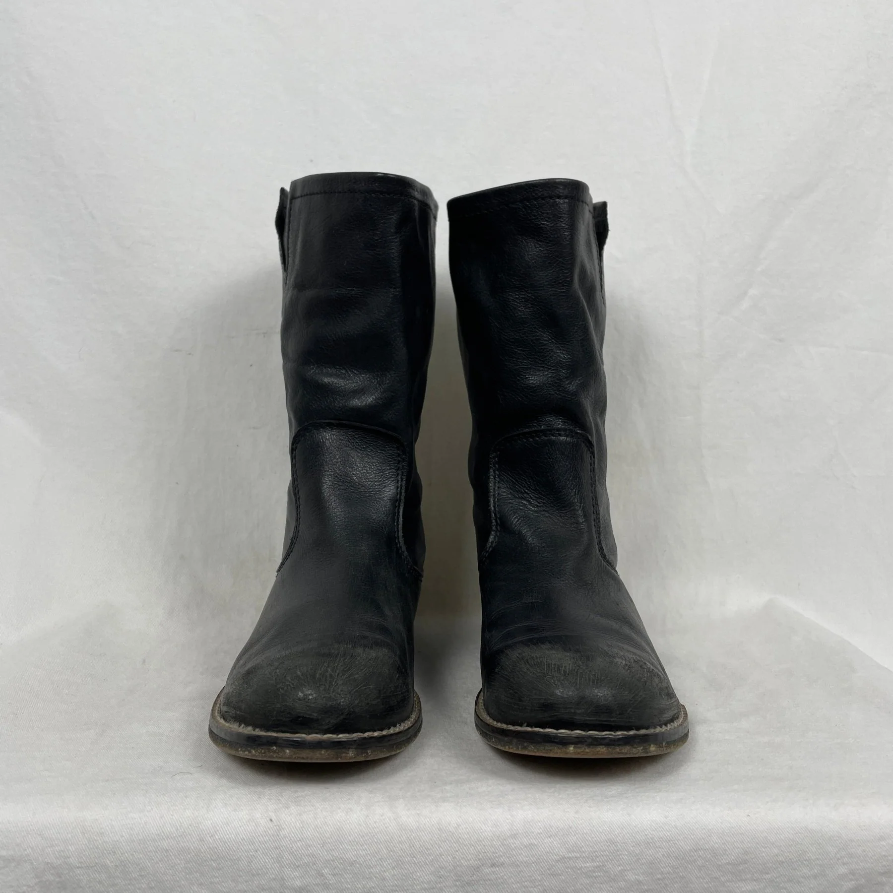 Diesel Studded Leather Boots - Image 6