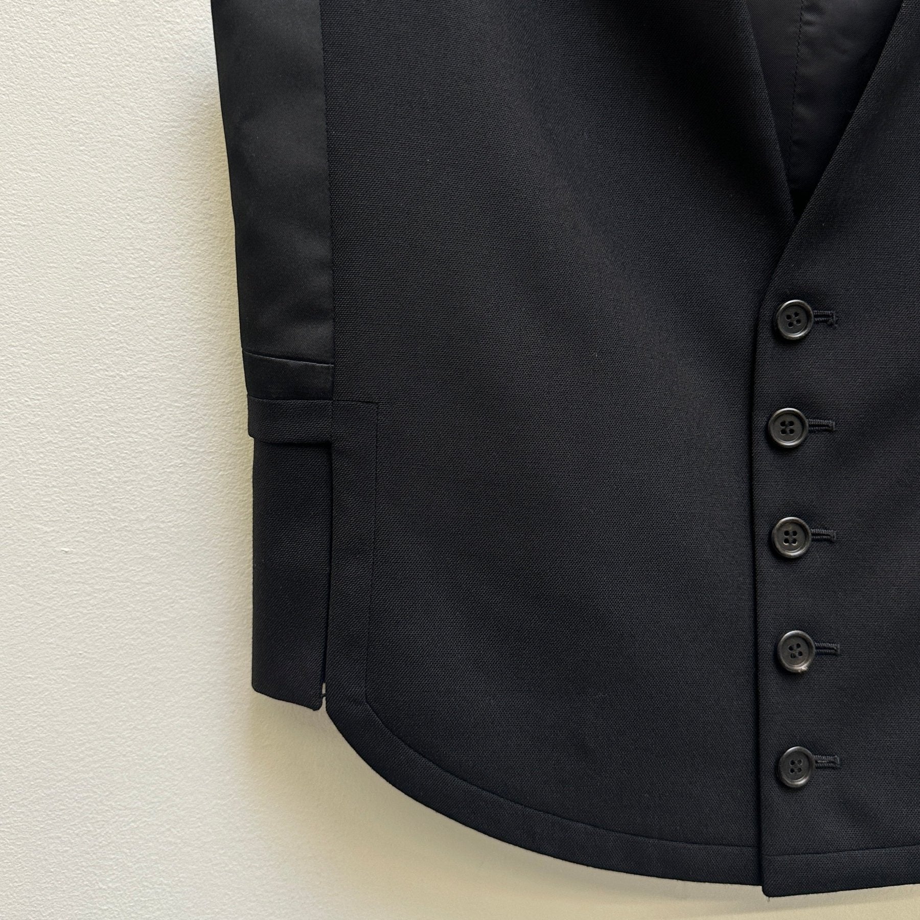 Dior Homme Back Cutout Formal Vest - Image 3