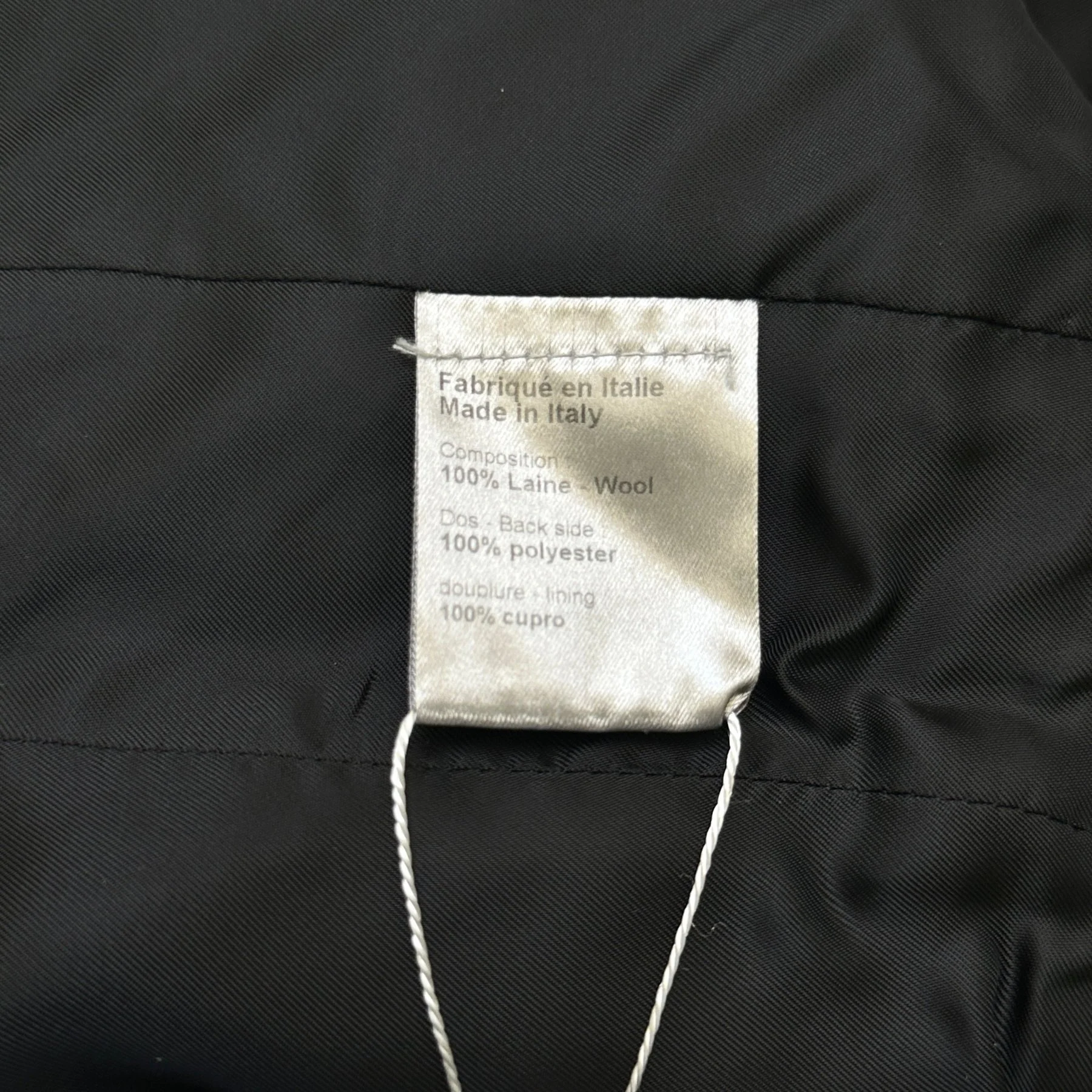 Dior Homme Back Cutout Formal Vest - Image 6