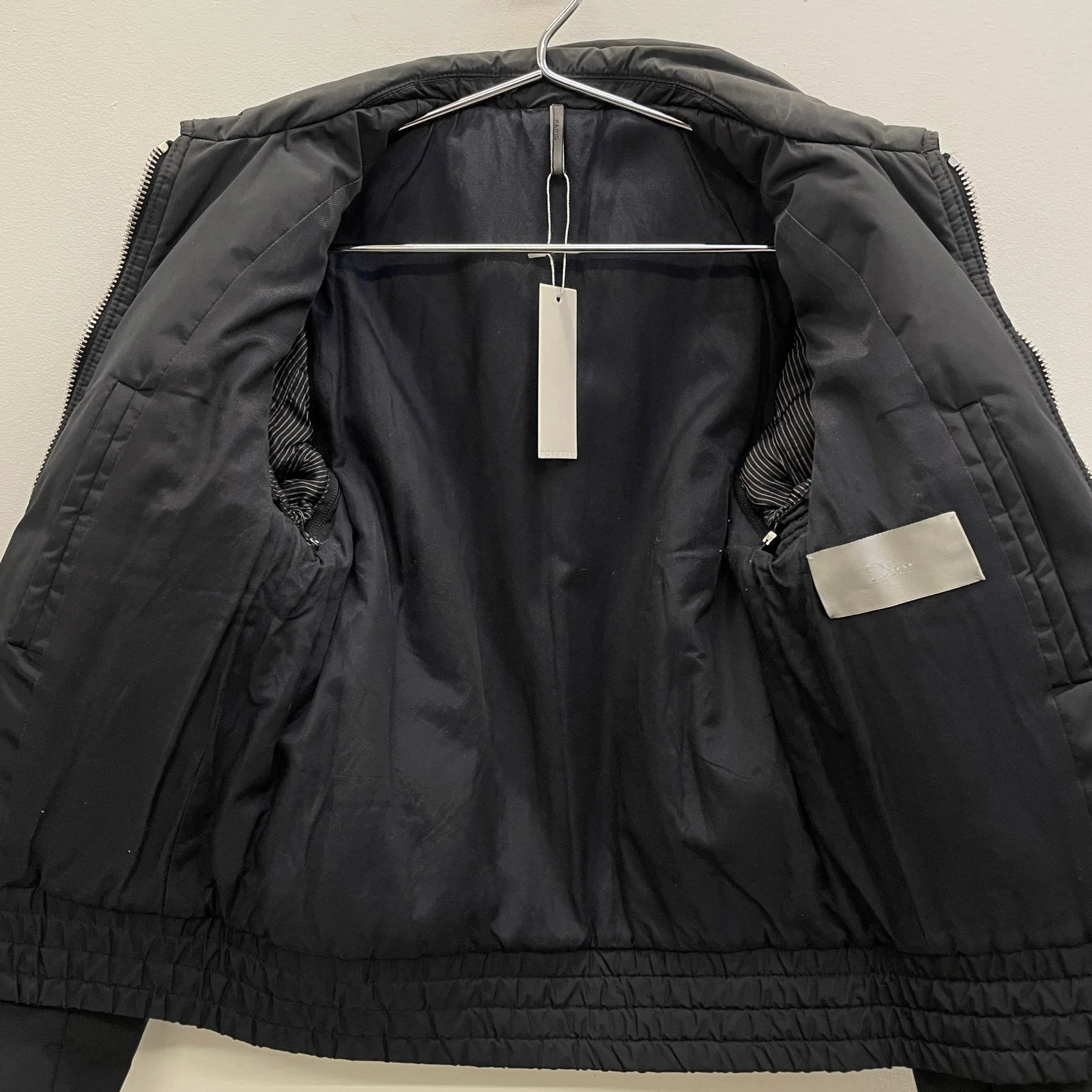 AW08 Dior Homme By Hedi Slimane Bomber Jacket With Snap Gilet - Image 11