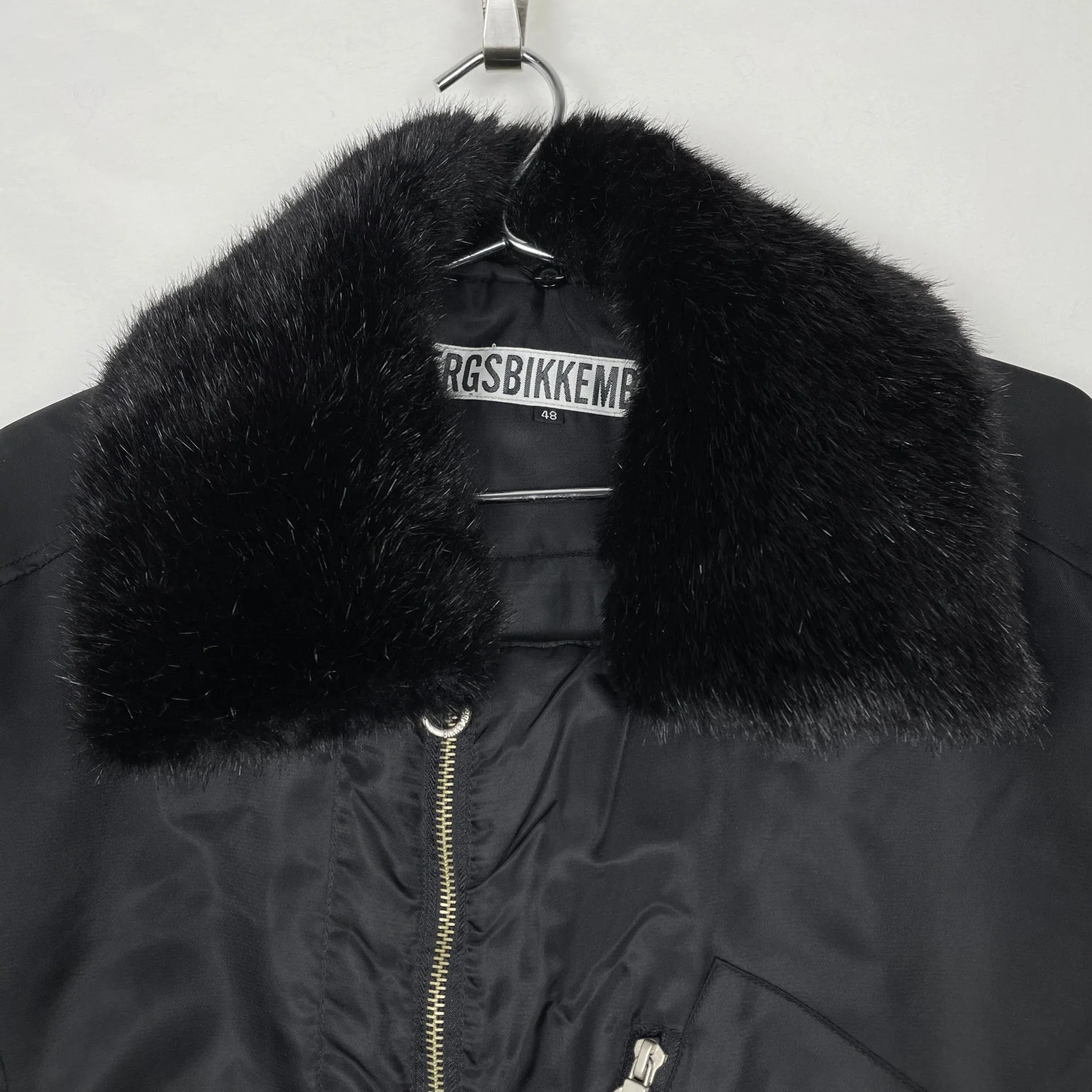 00s Dirk Bikkemberg Bomber Jacket - Image 3