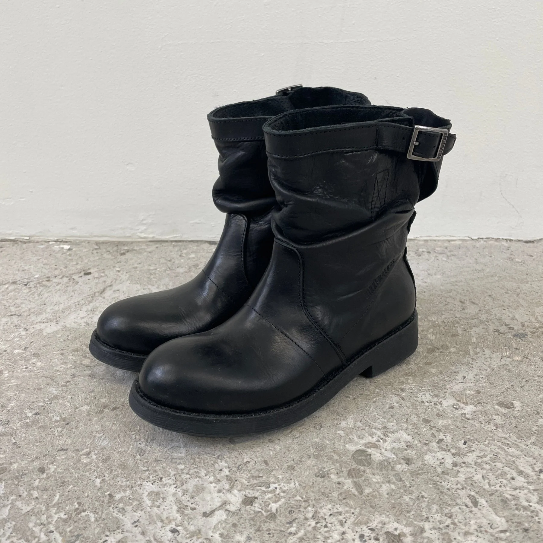 Dirk Bikkembergs Leather Engineer Boots - Image 2