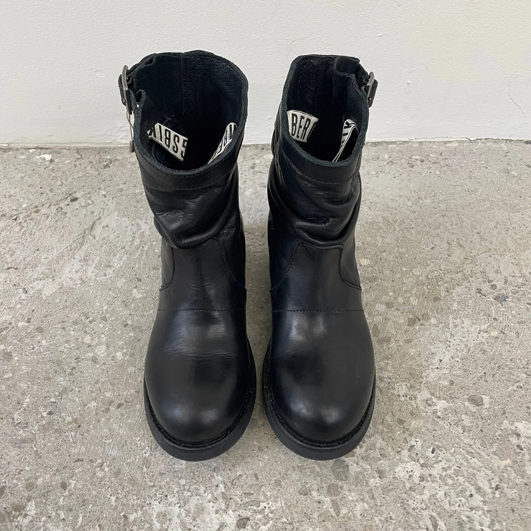 Dirk Bikkembergs Leather Engineer Boots - Image 3