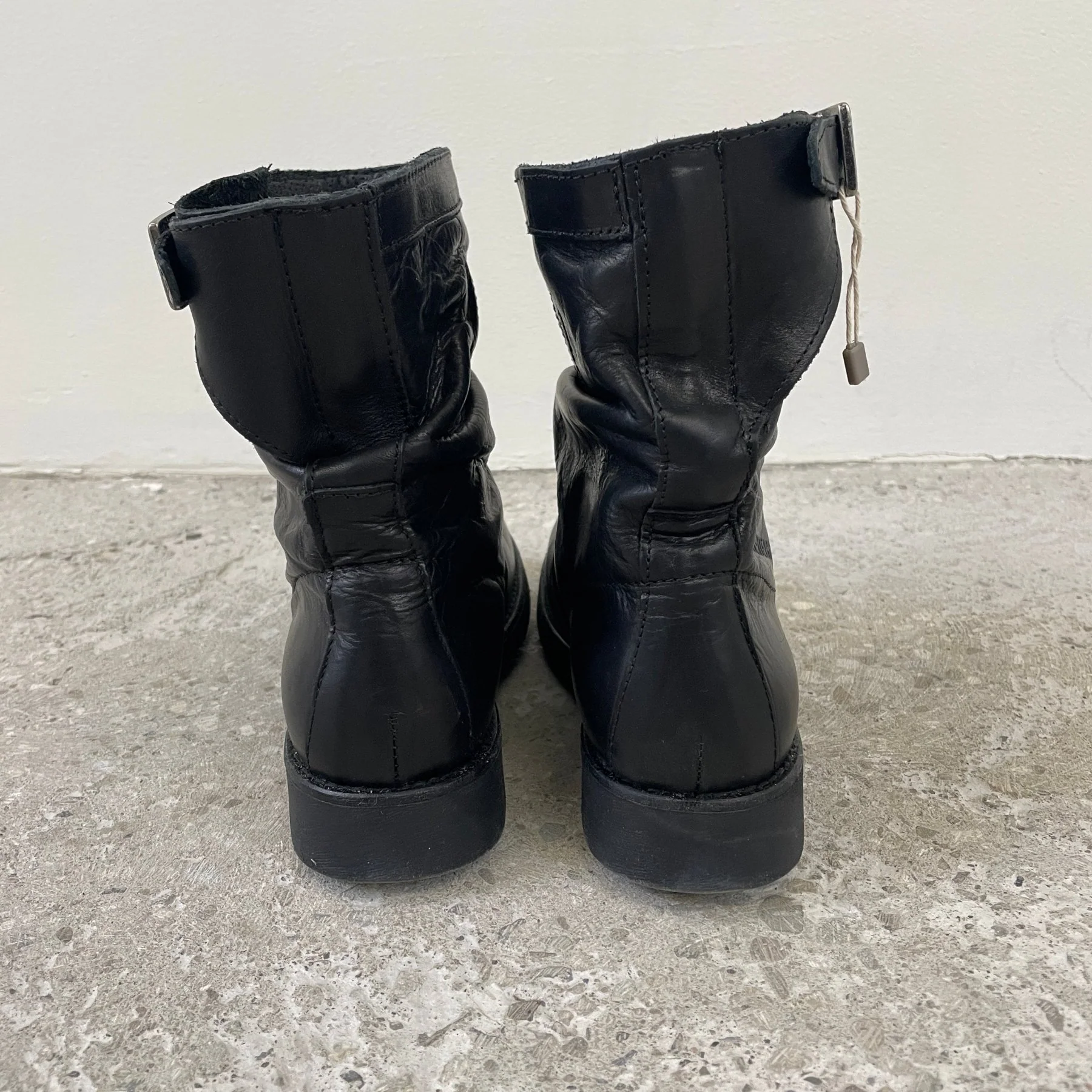 Dirk Bikkembergs Leather Engineer Boots - Image 4