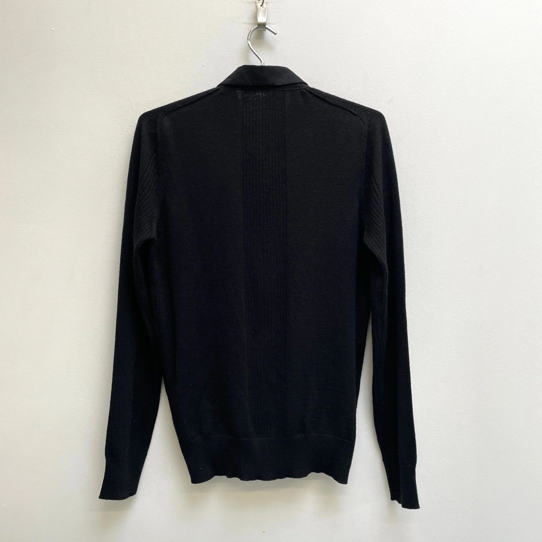 Dirk Bikkembergs Shirt Collar Hybrid Sweater - Image 2