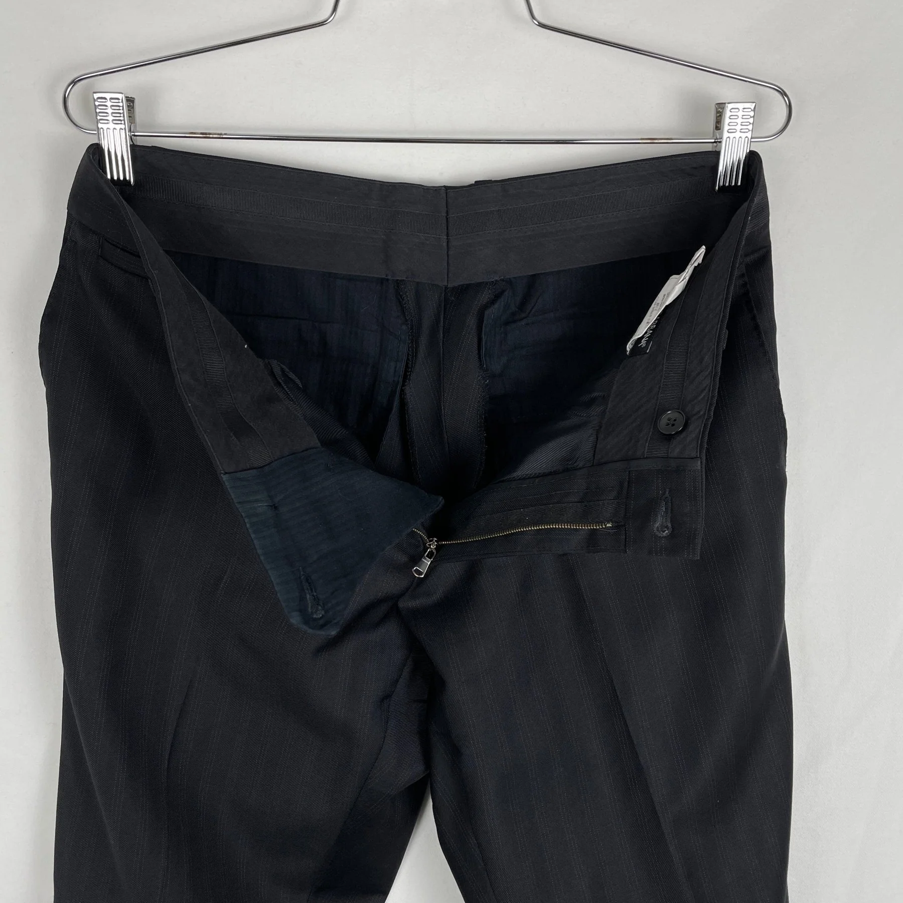 00s Dolce & Gabanna Suit Set Light Grey Pinstripe - Image 14
