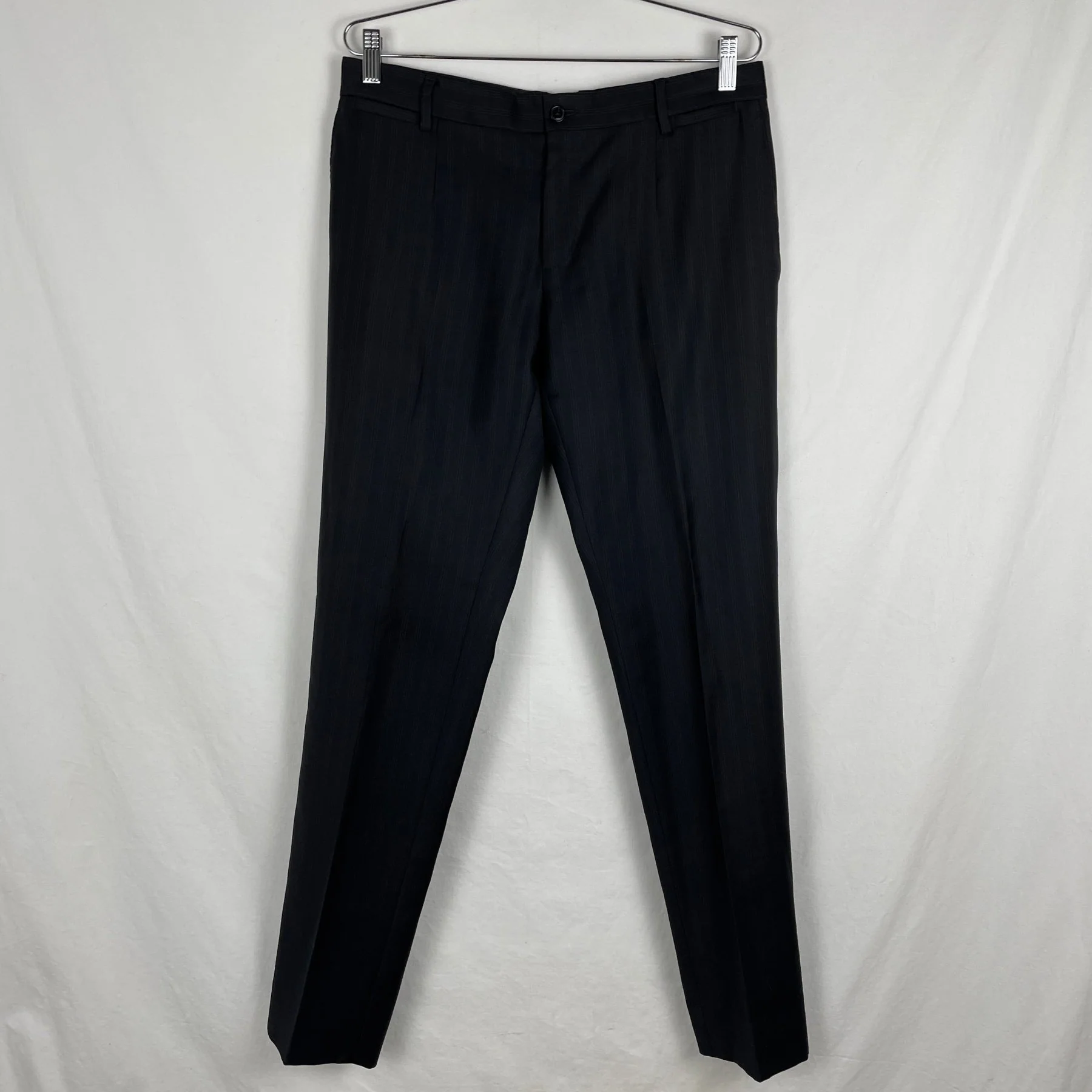 00s Dolce & Gabanna Suit Set Light Grey Pinstripe - Image 2