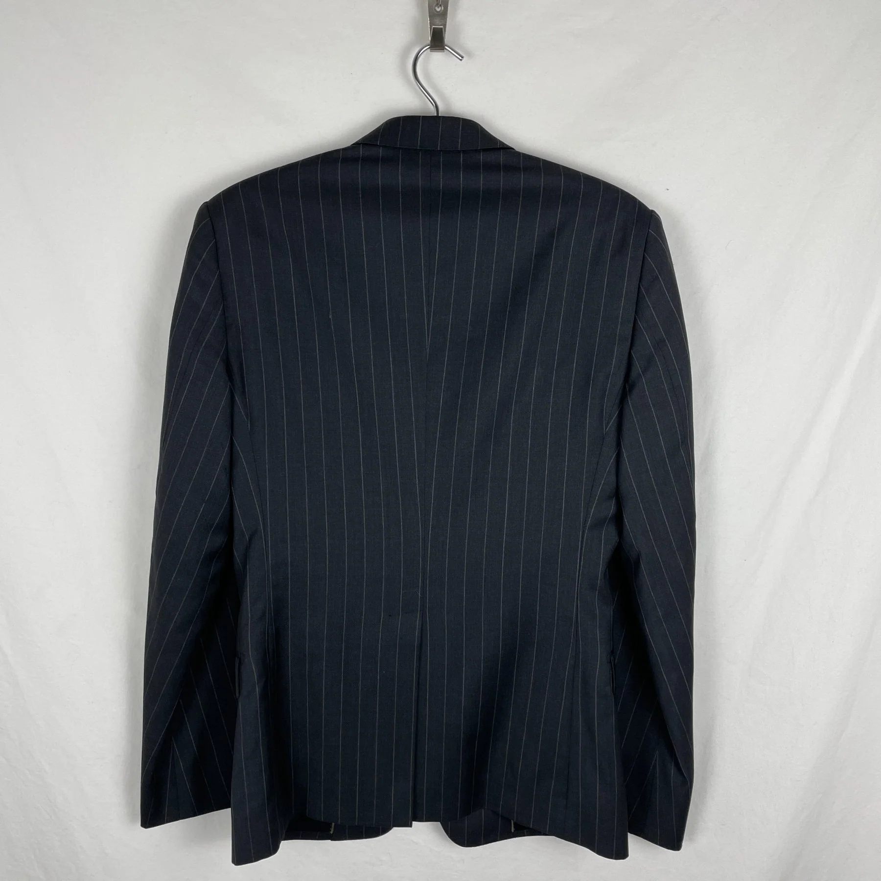 00s Dolce & Gabanna Suit Set Dark Grey Pinstripe - Image 2