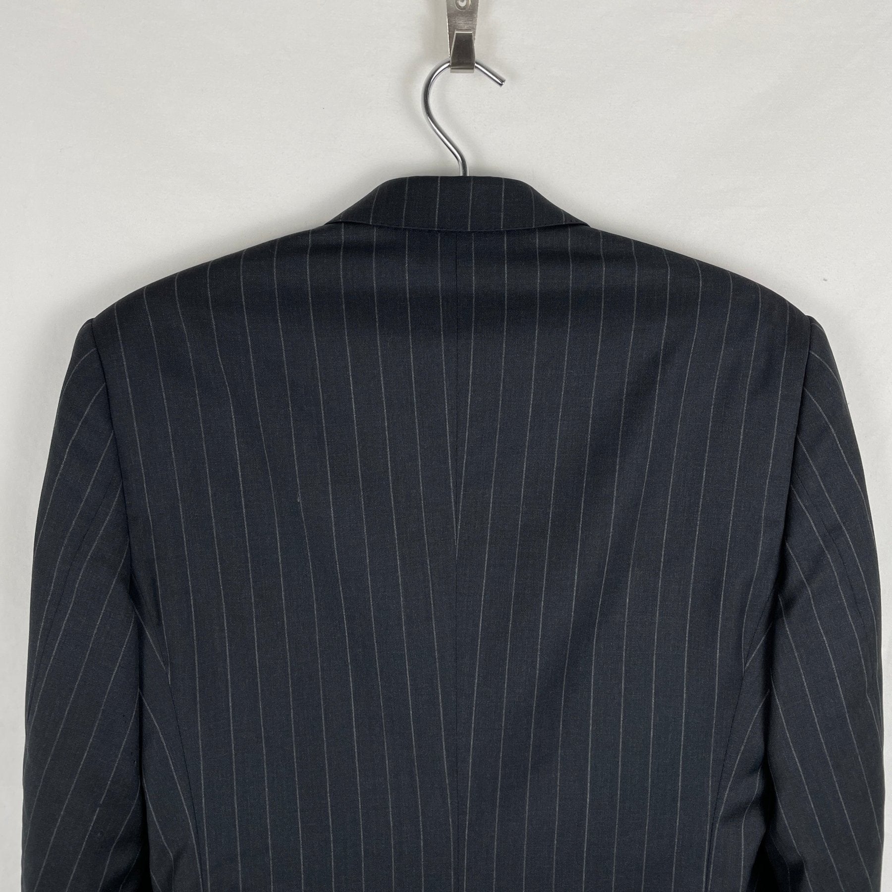 00s Dolce & Gabanna Suit Set Dark Grey Pinstripe - Image 6