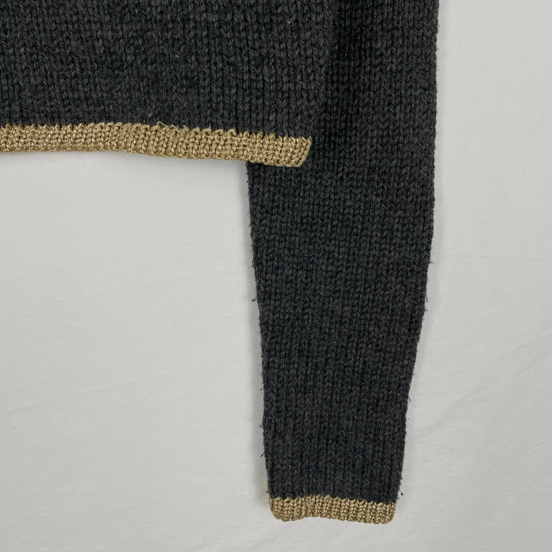 Dolce & Gabbana Cropped Knit Sweater - Image 5