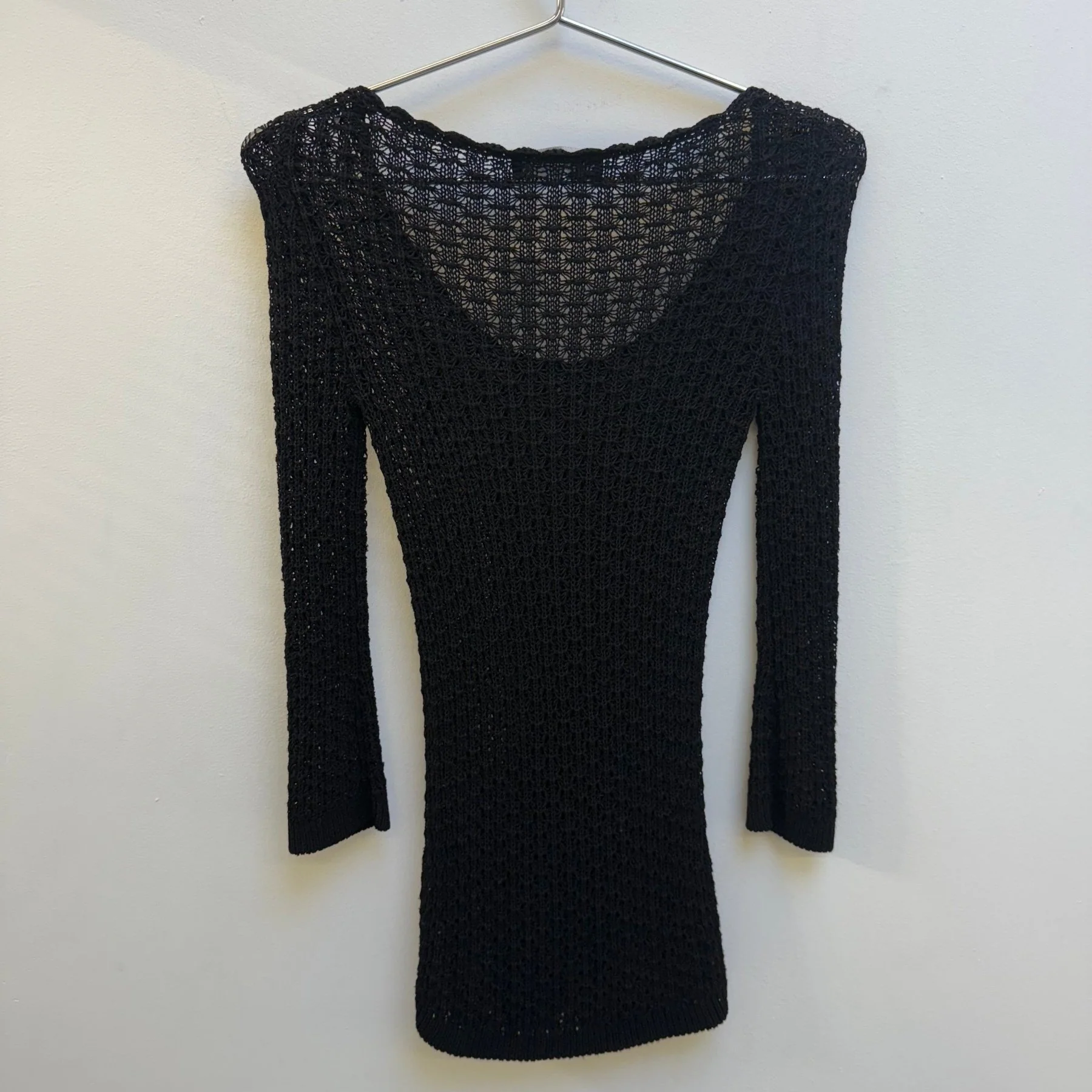 Dolce & Gabbana Cropped Sleeve Knit Top - Image 2