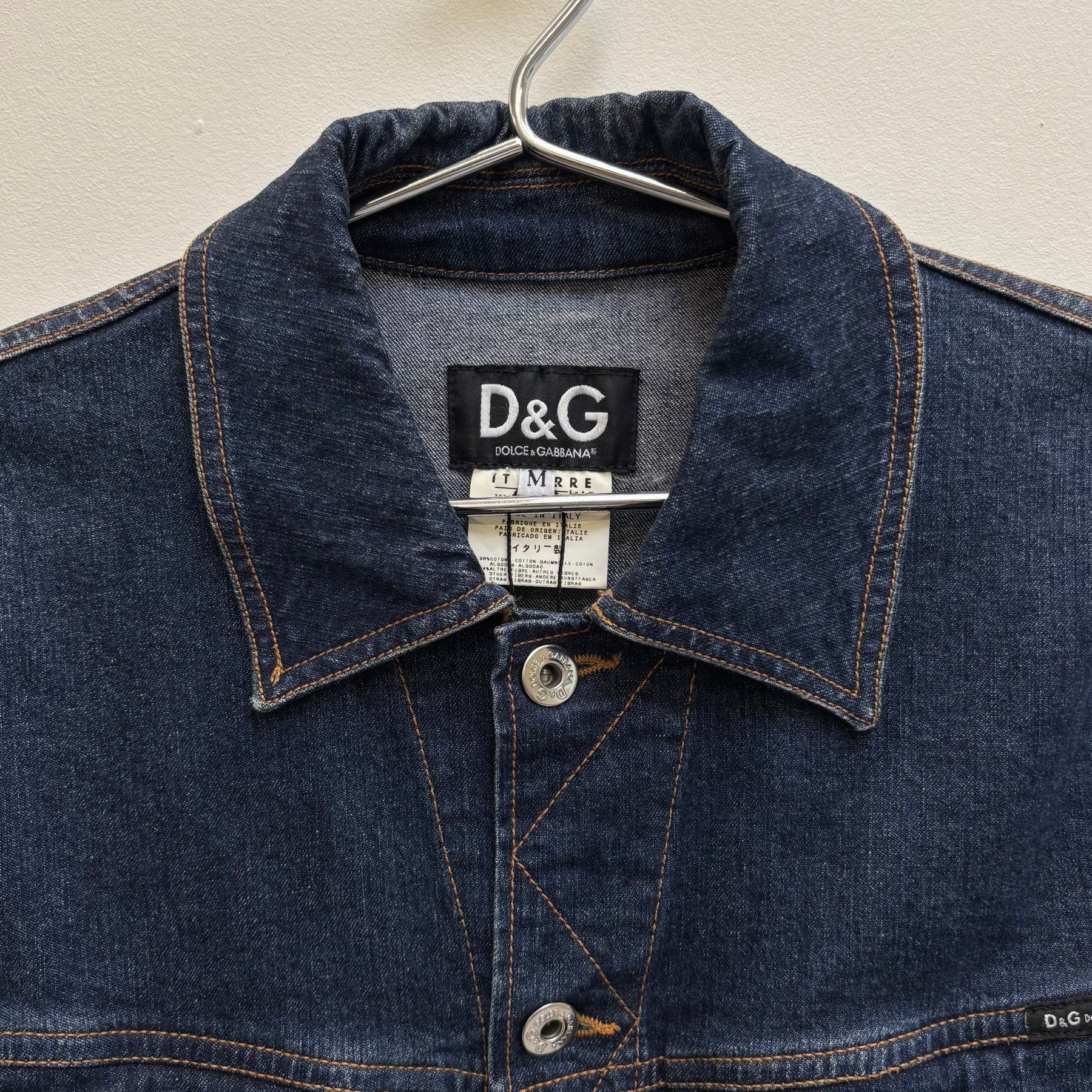 Dolce Gabbana Denim Botton Up Jacket - Image 5