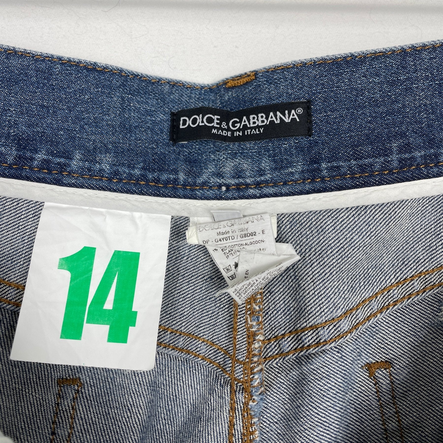 00s Dolce & Gabbana Distressed Jeans - Image 11