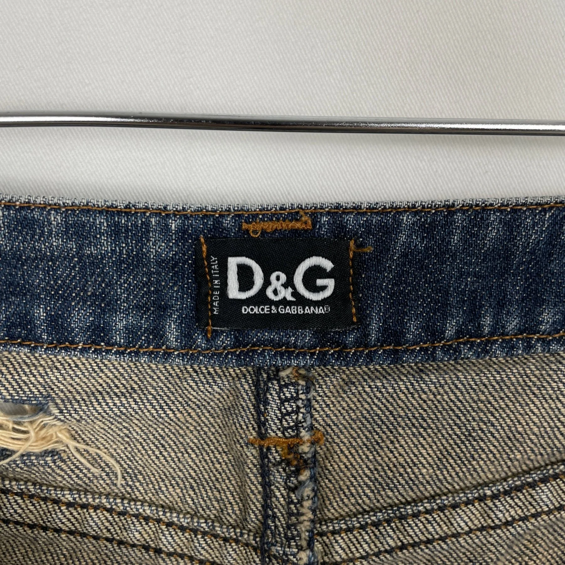 Dolce & Gabbana Distressed Midi Skirt - Image 12