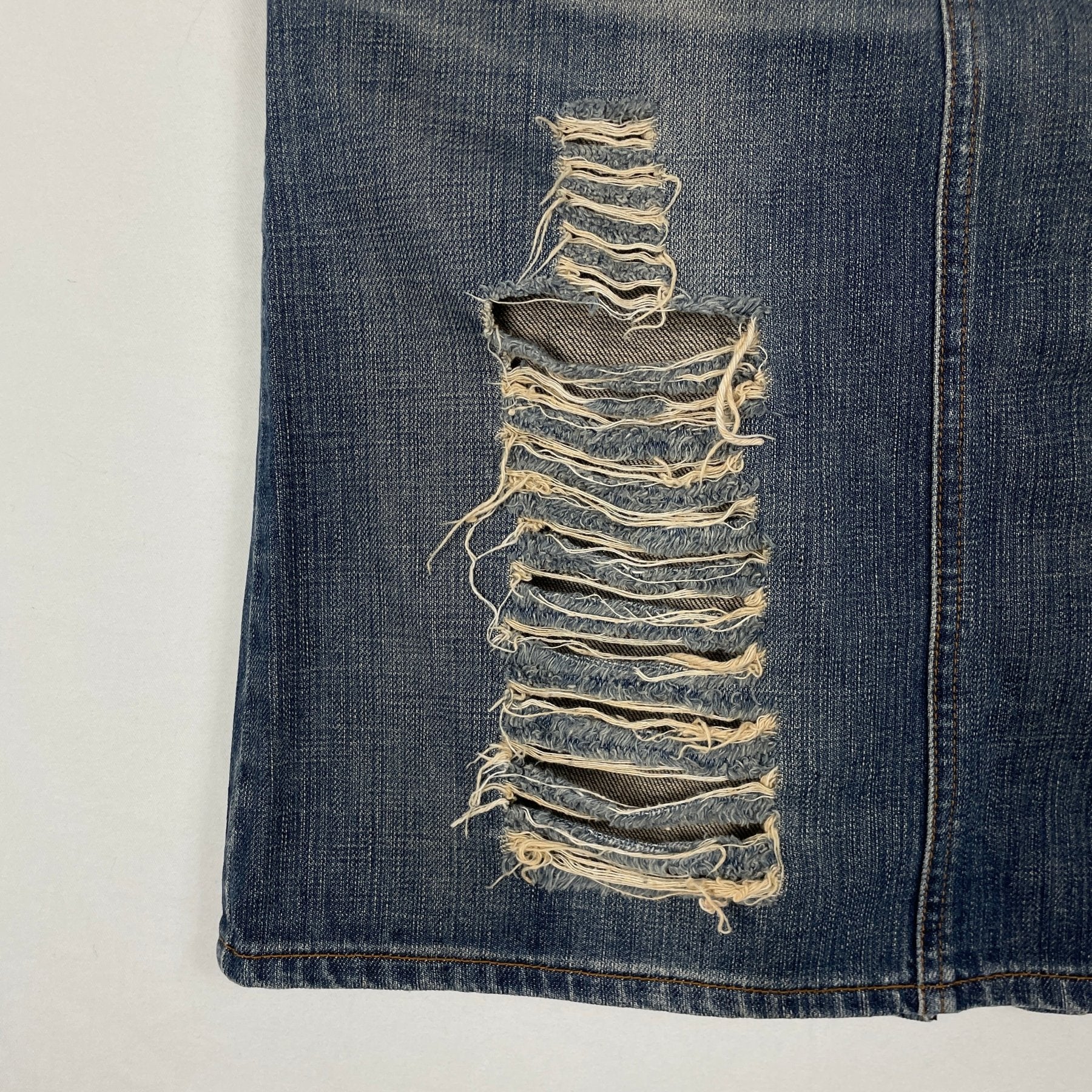Dolce & Gabbana Distressed Midi Skirt - Image 6