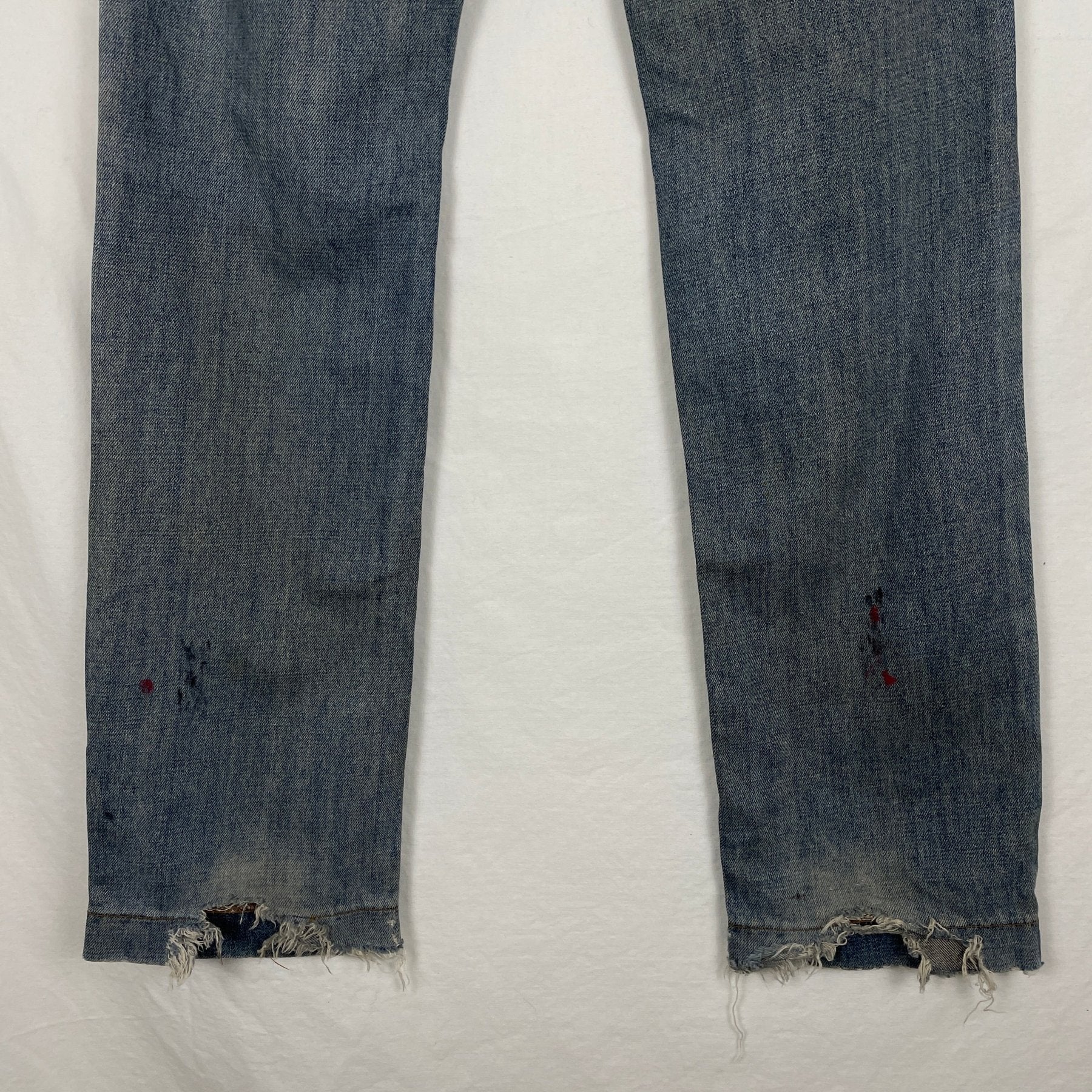 Dolce&Gabbana Paint Crush Denim Pants - Image 9