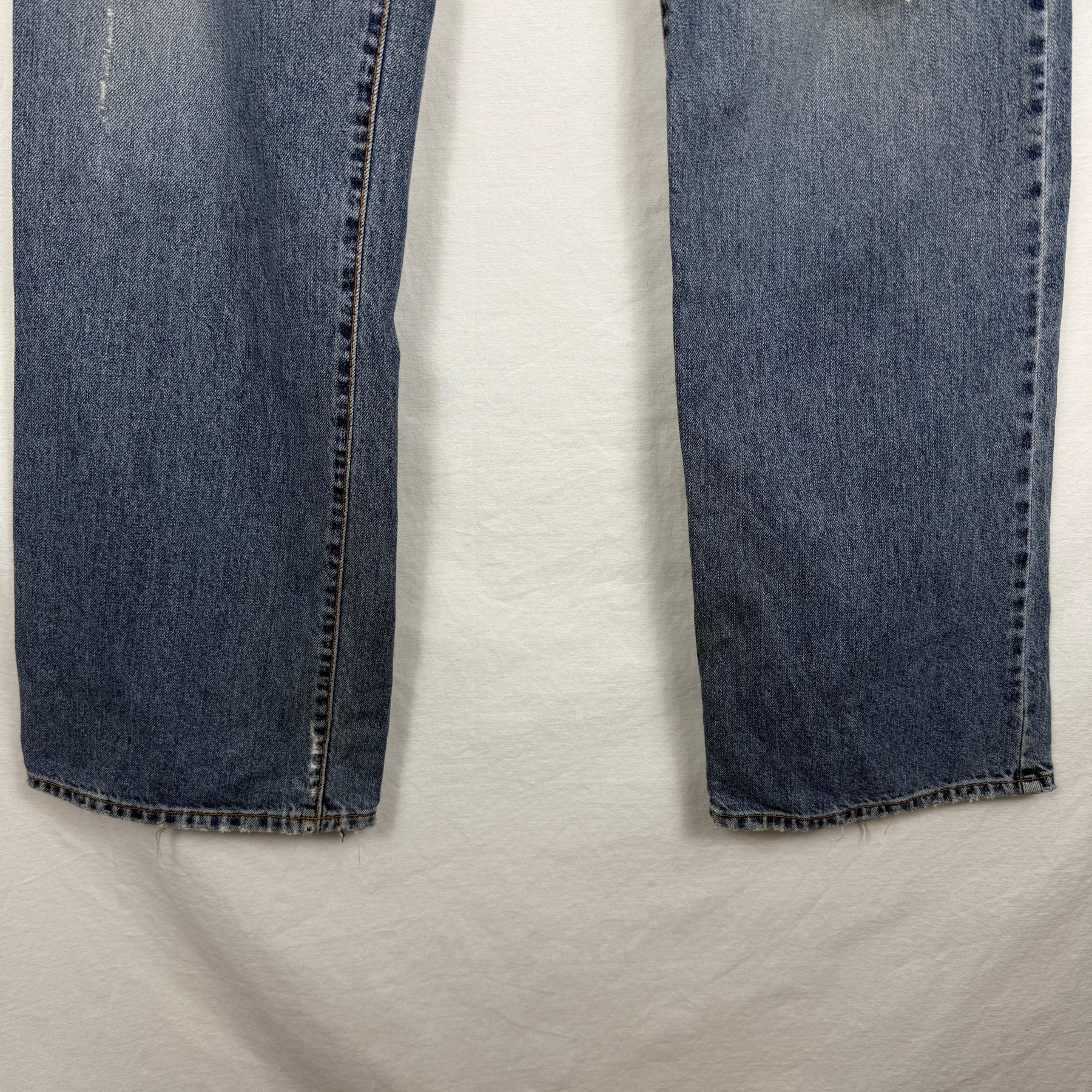 00s Dolce&Gabbana Waistband Logo Twill Tape Jeans - Image 5
