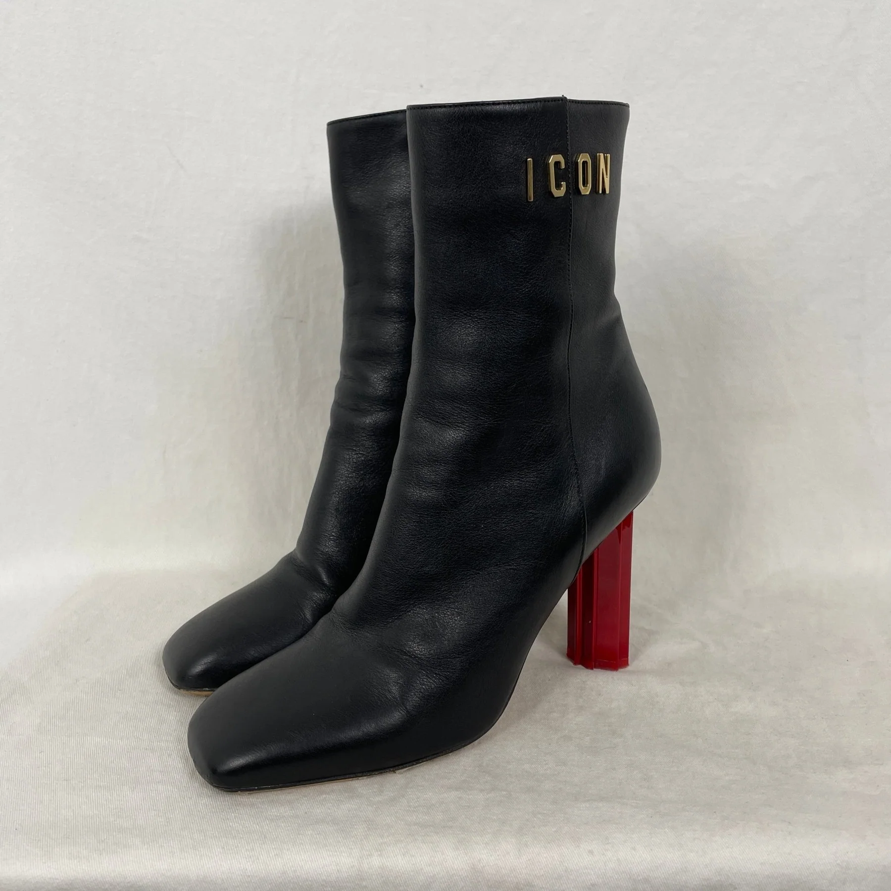 Dsquared2 Icon High Heel Boots - Image 3