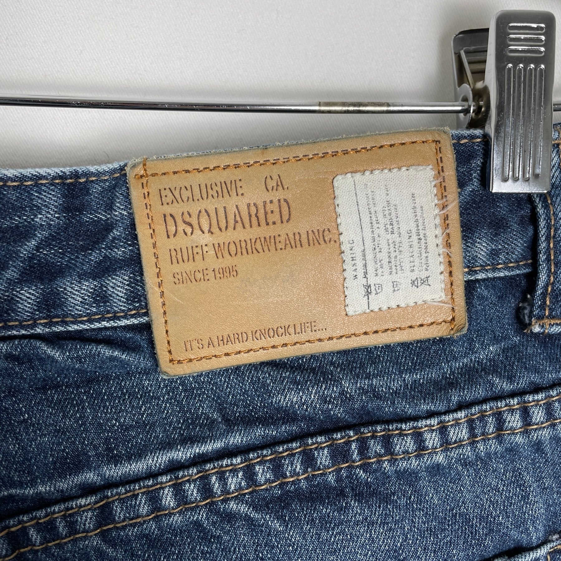 00s Dsquared2 Indigo Jeans - Image 8