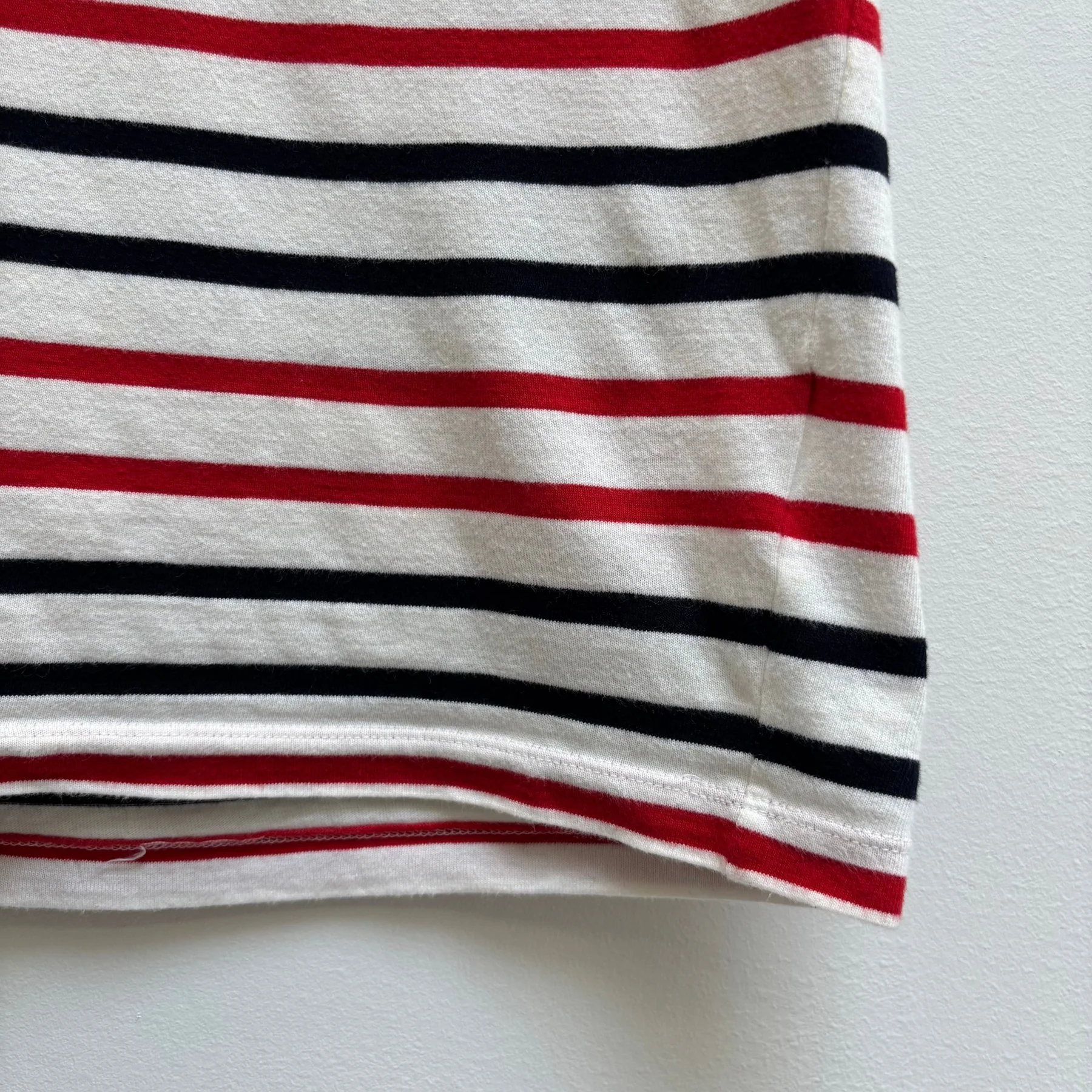 DSquared2 Striped V- Neck Top - Image 6