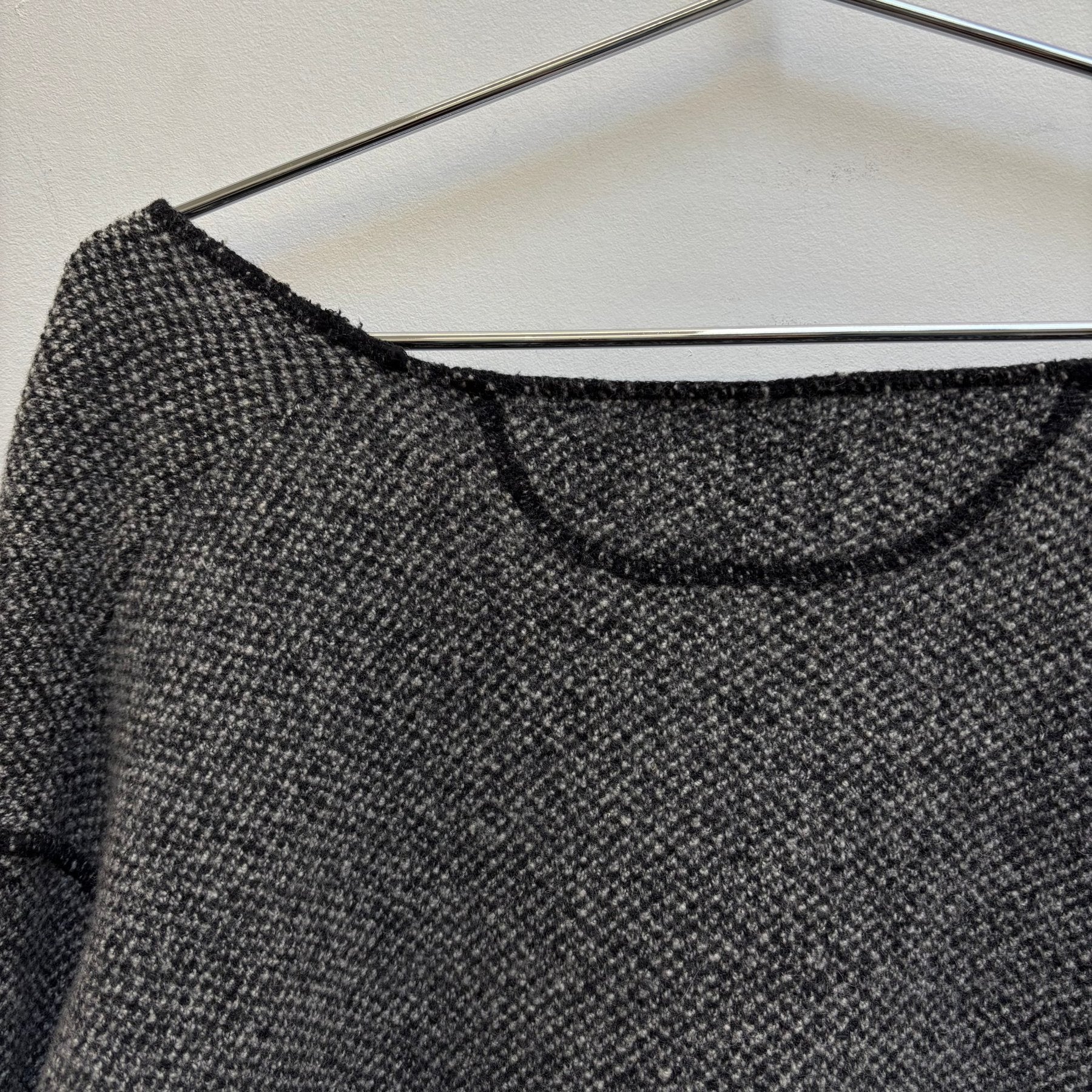 Empirio Armani Salt & Pepper Wool Knit Cardigan - Image 7