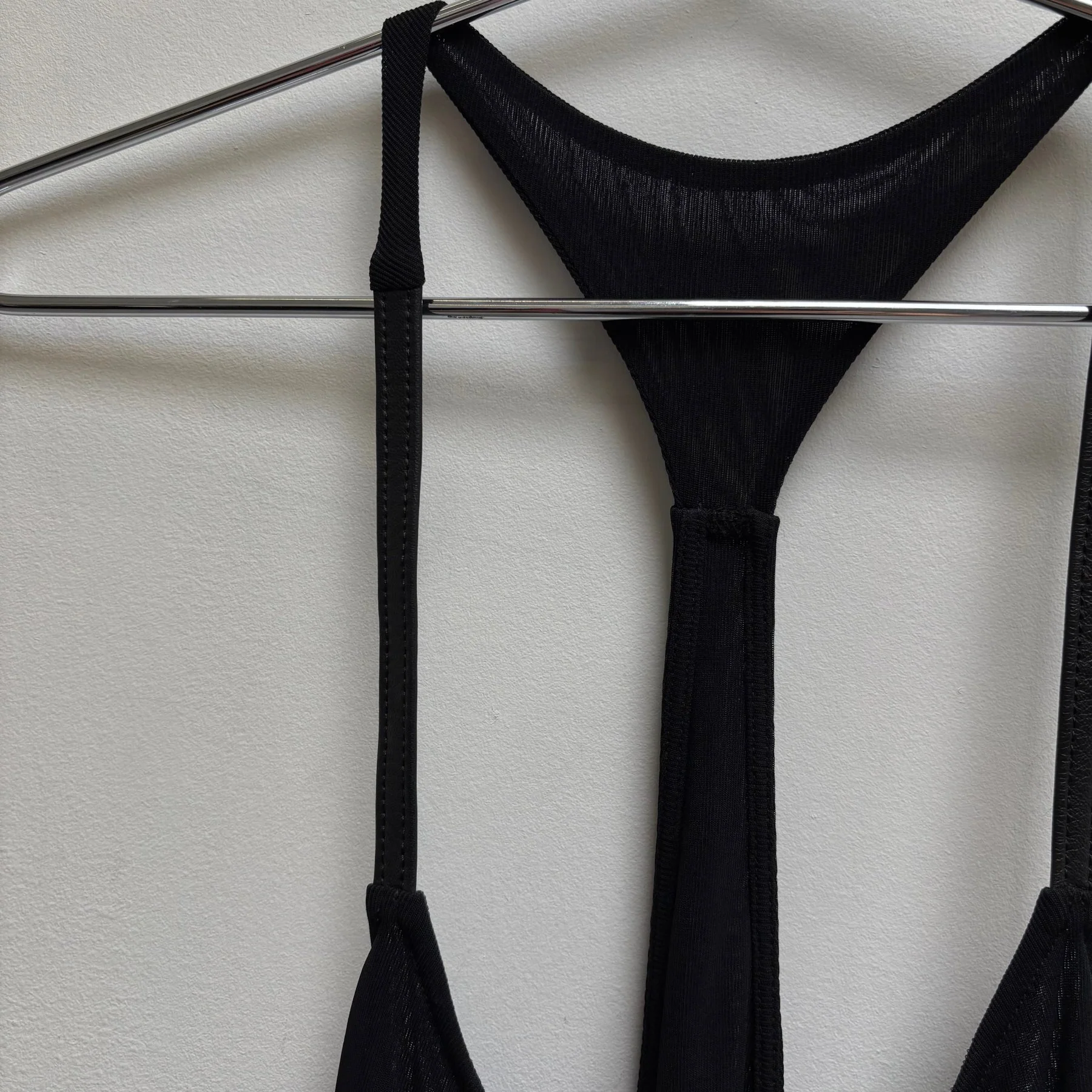 Enchantment..? Silk Leather Strap Tank Top - Image 4