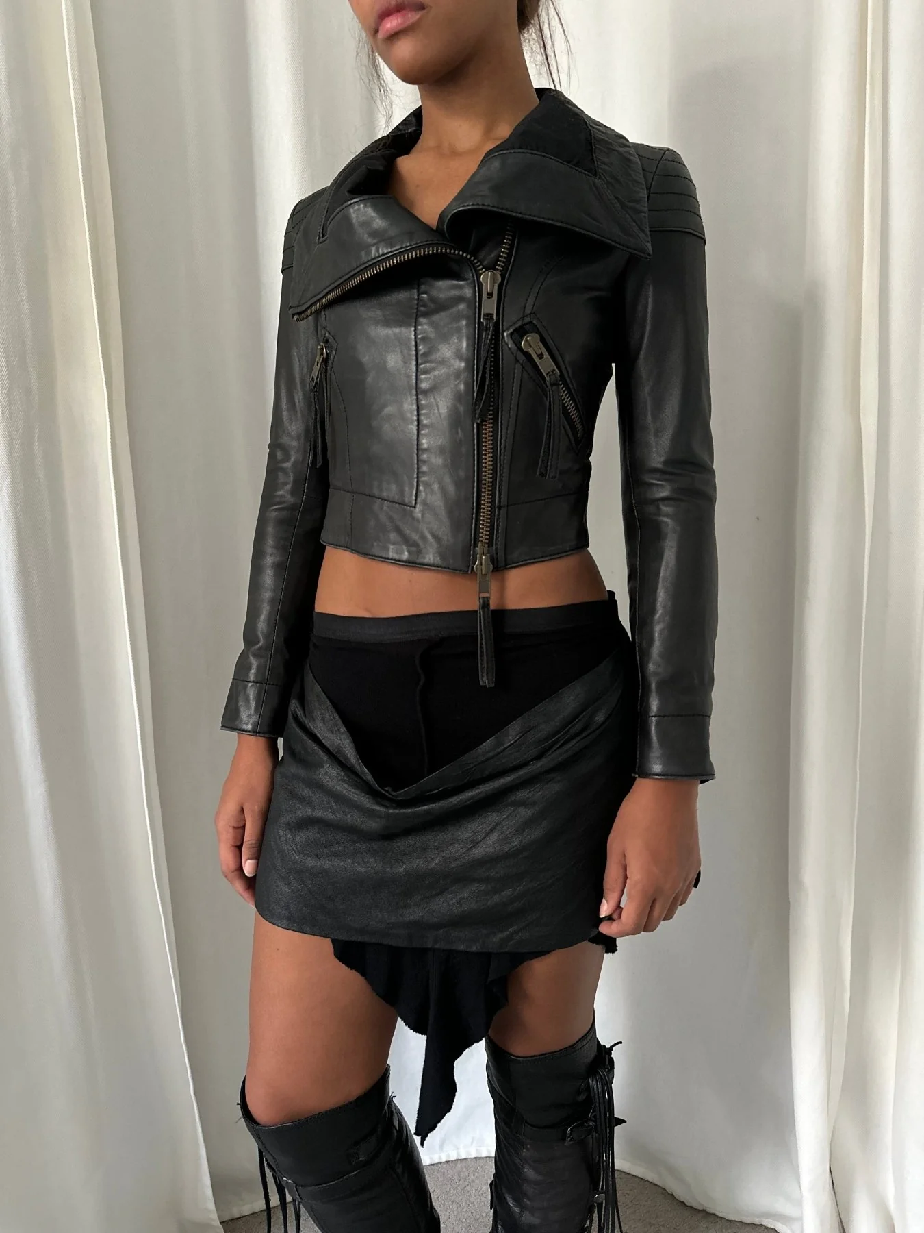 F/W 04 Rick Owens "Queen" Mini Skirt - Image 2