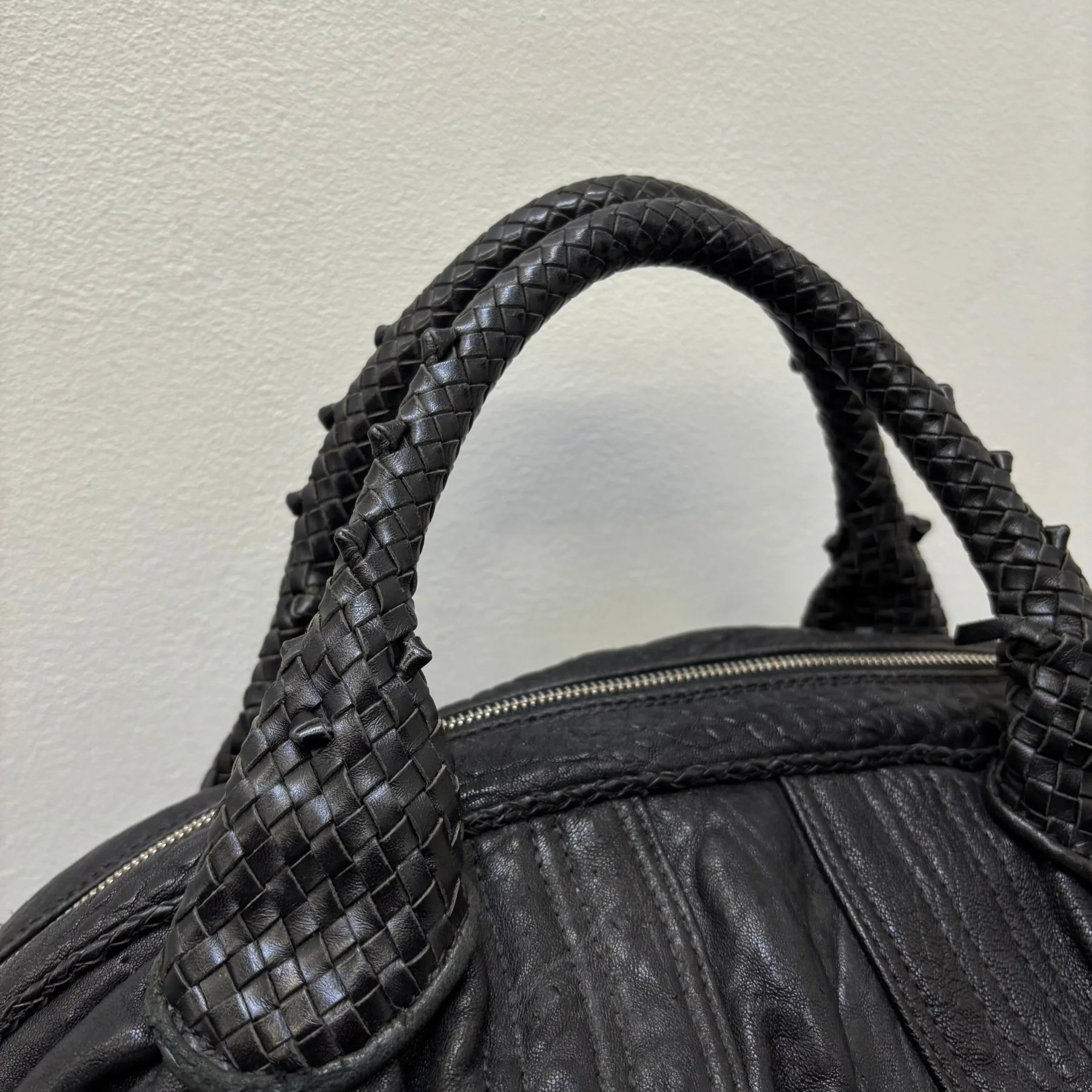 Fendi Mini Leather Cocoon Handbag - Image 4
