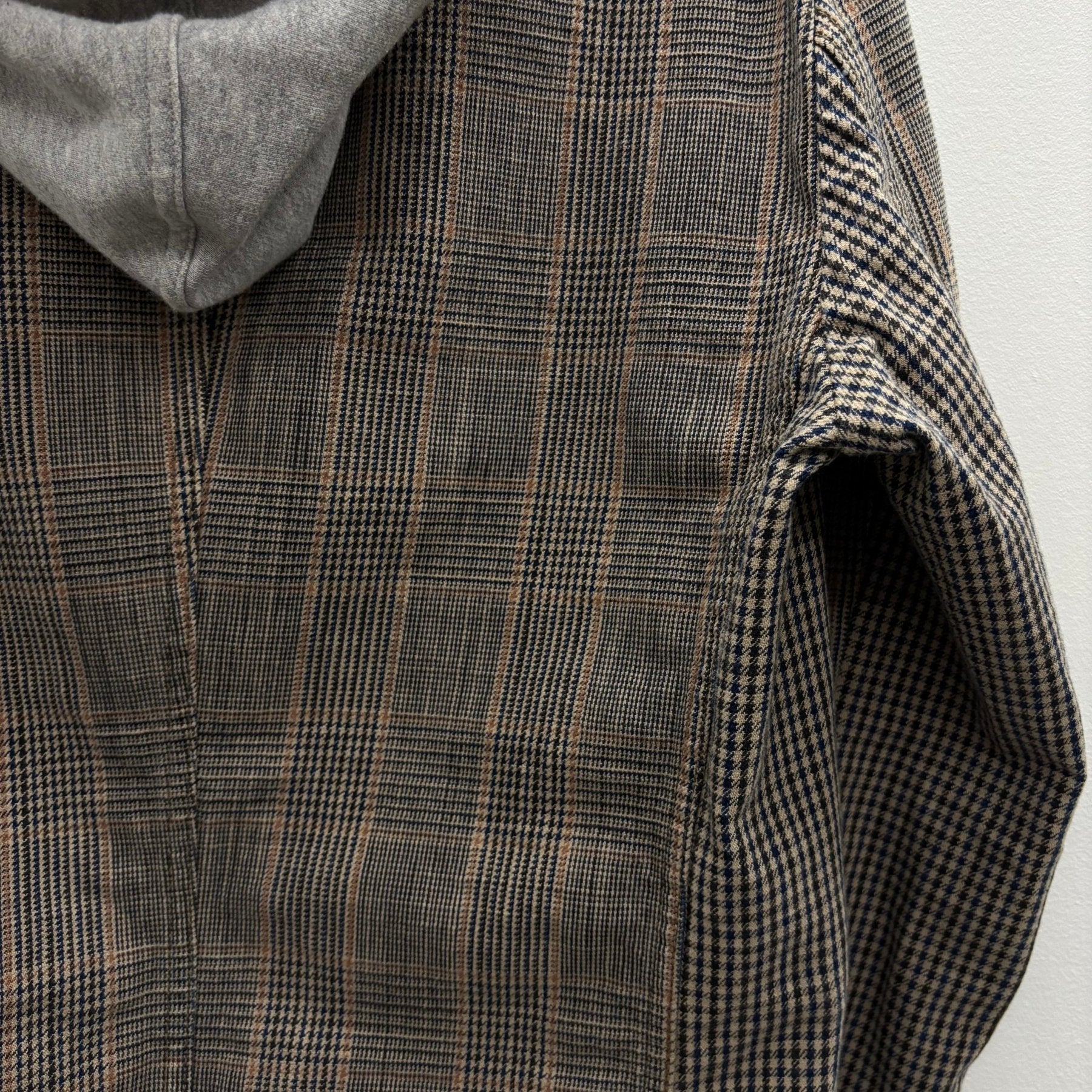 Final Home Hooded Plaid Blazer - Image 11