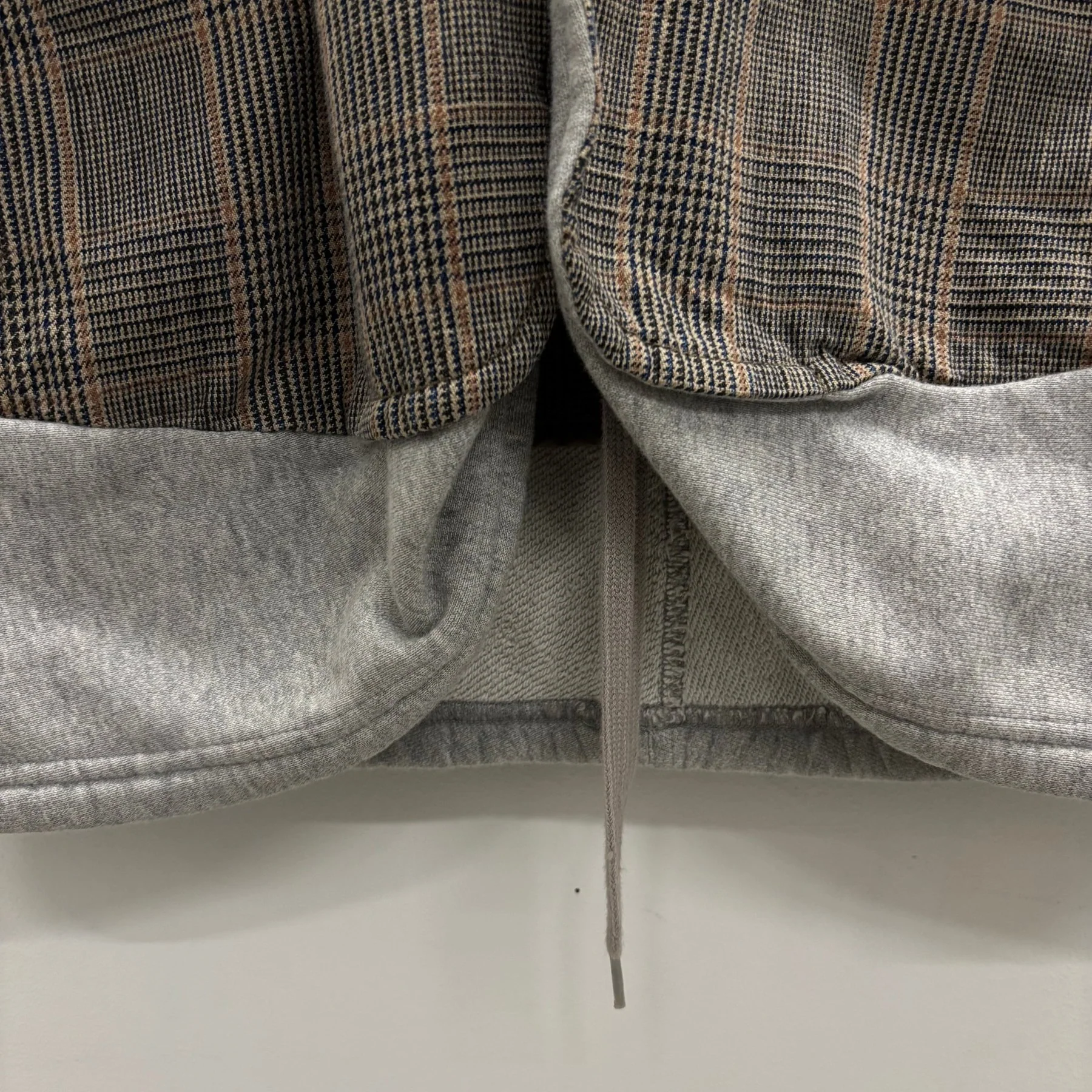 Final Home Hooded Plaid Blazer - Image 7