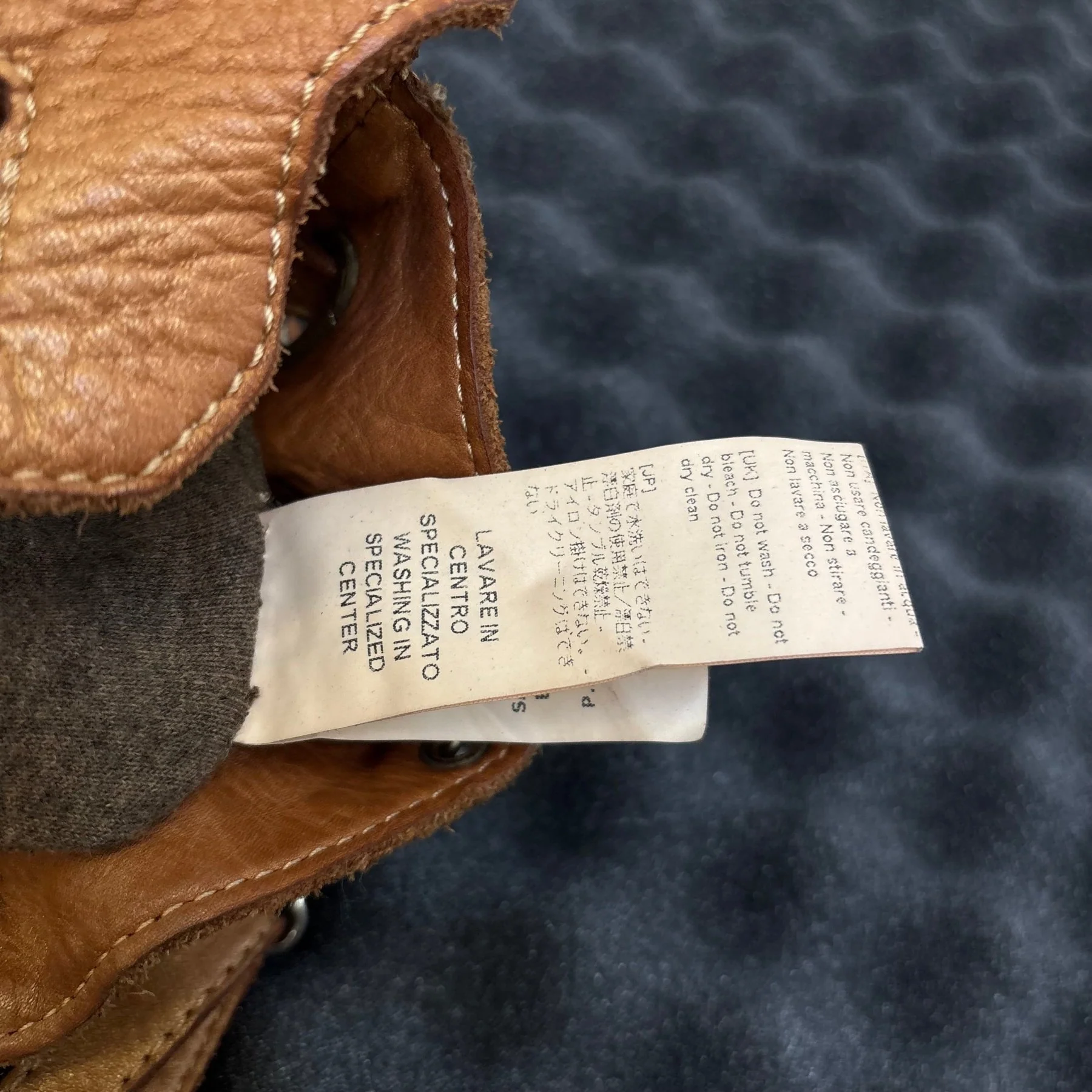 Firkin Brown Star Leather Handbag - Image 17